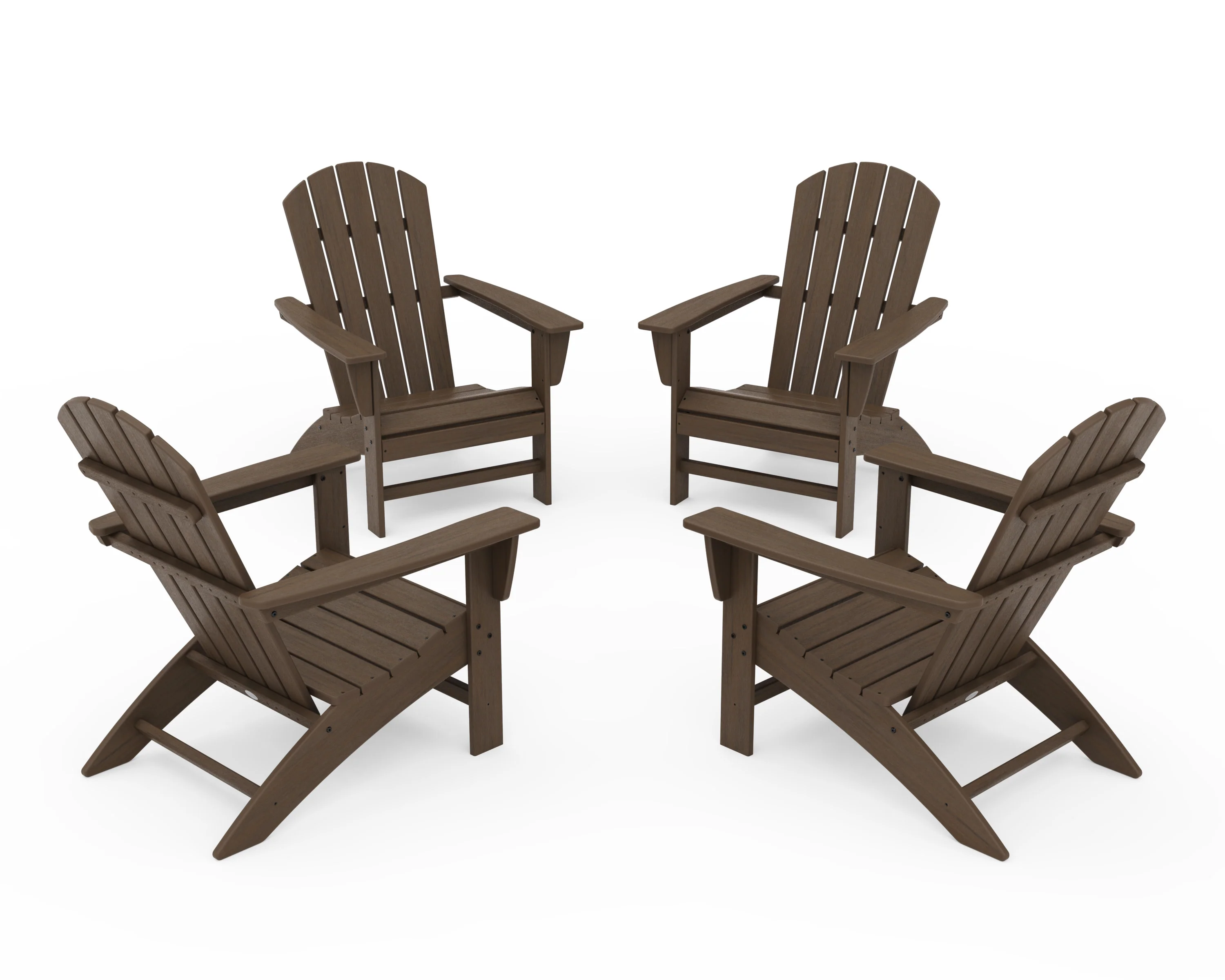 Nautical 4-Piece Adirondack Conversation Set - Image 16