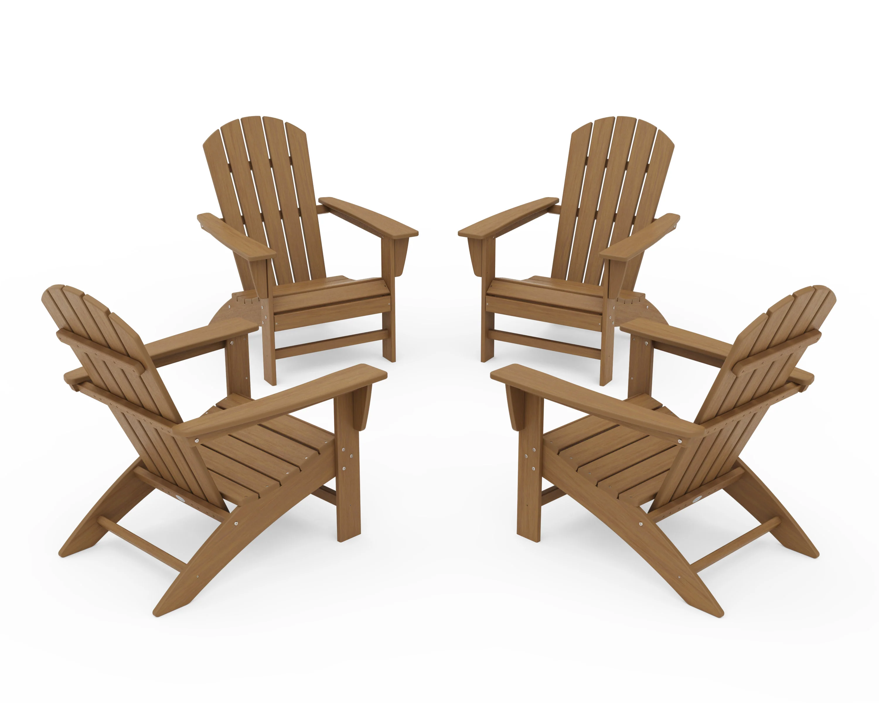Nautical 4-Piece Adirondack Conversation Set - Image 17