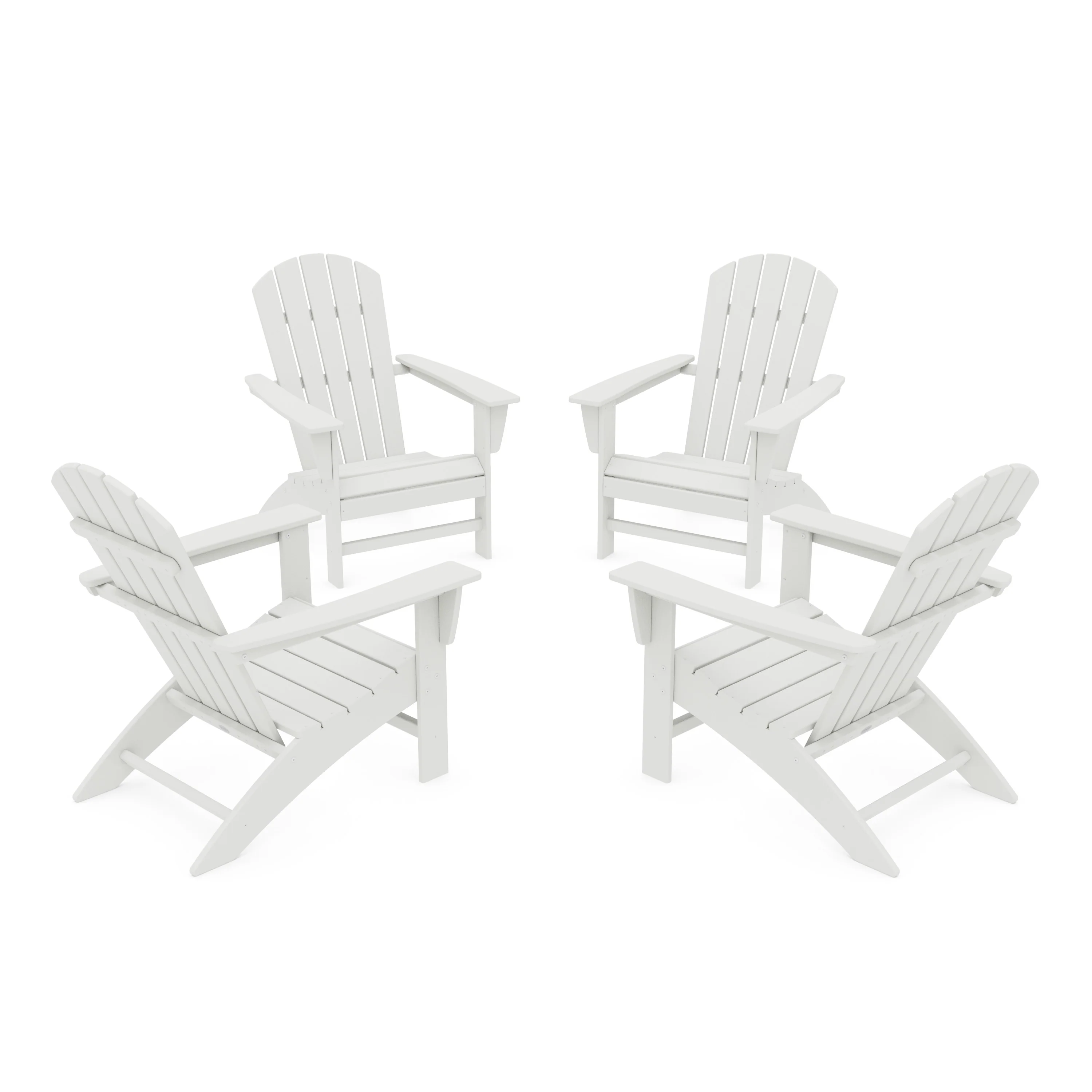 Nautical 4-Piece Adirondack Conversation Set - Image 18