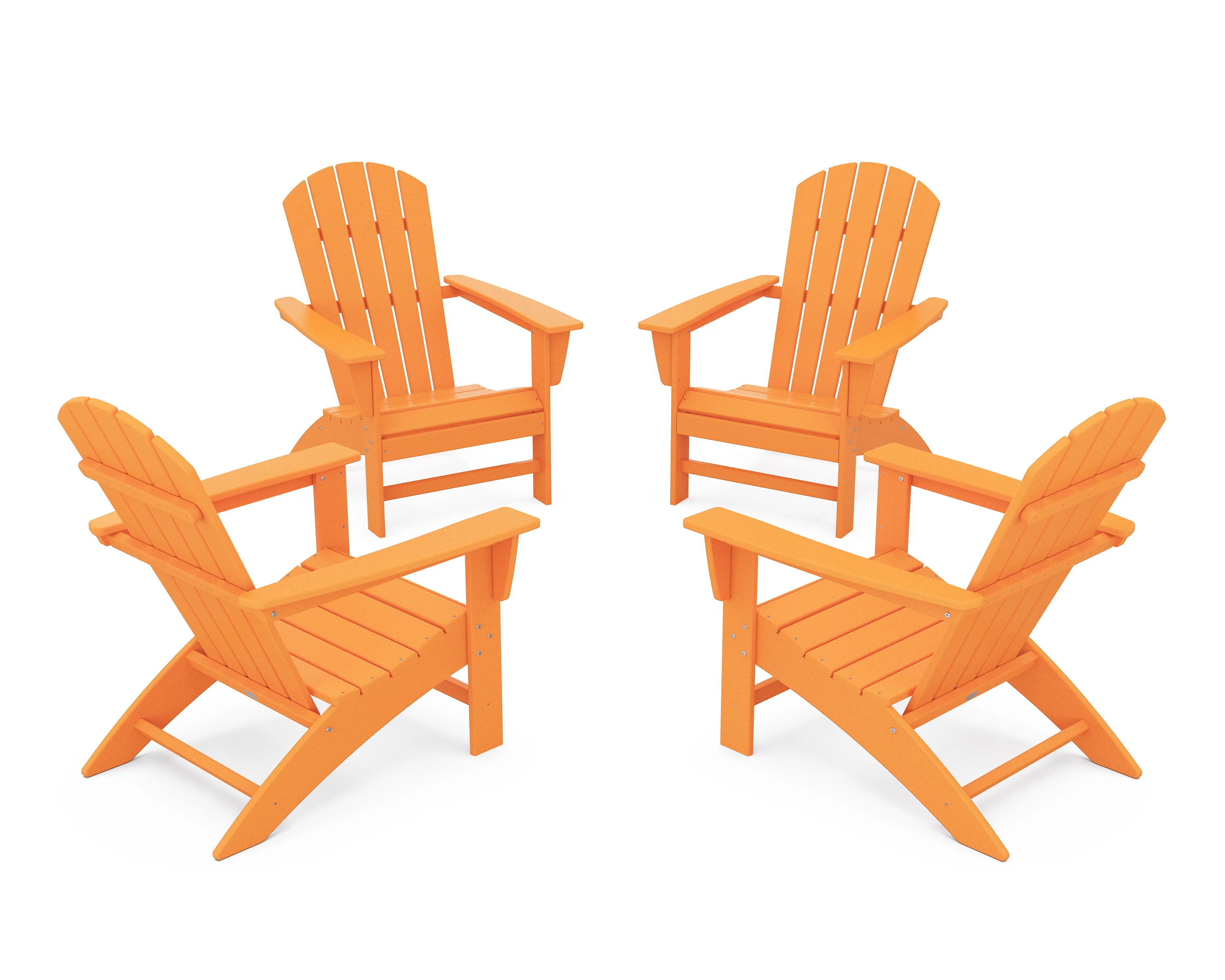 Nautical 4-Piece Adirondack Conversation Set - Image 2