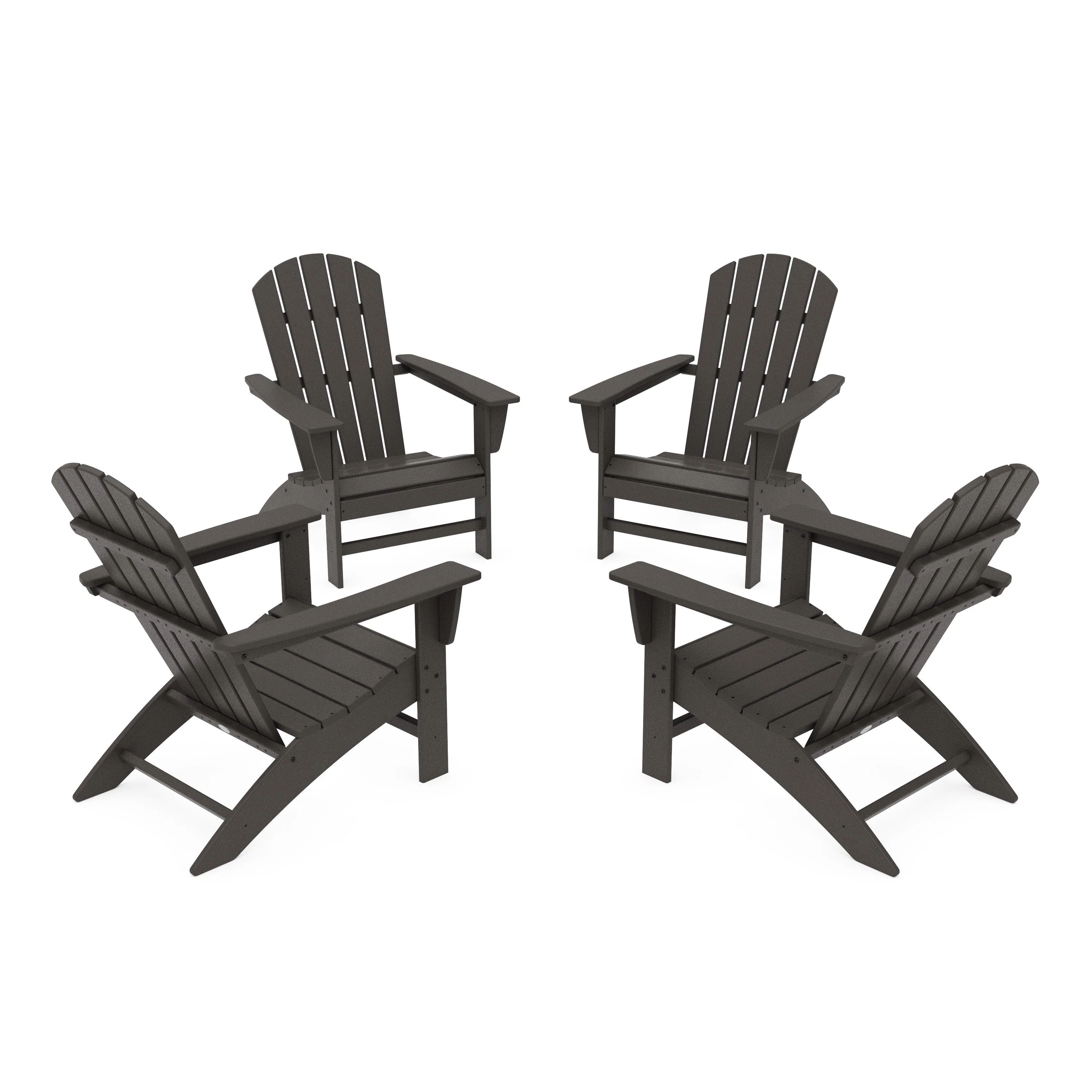 Nautical 4-Piece Adirondack Conversation Set - Image 20