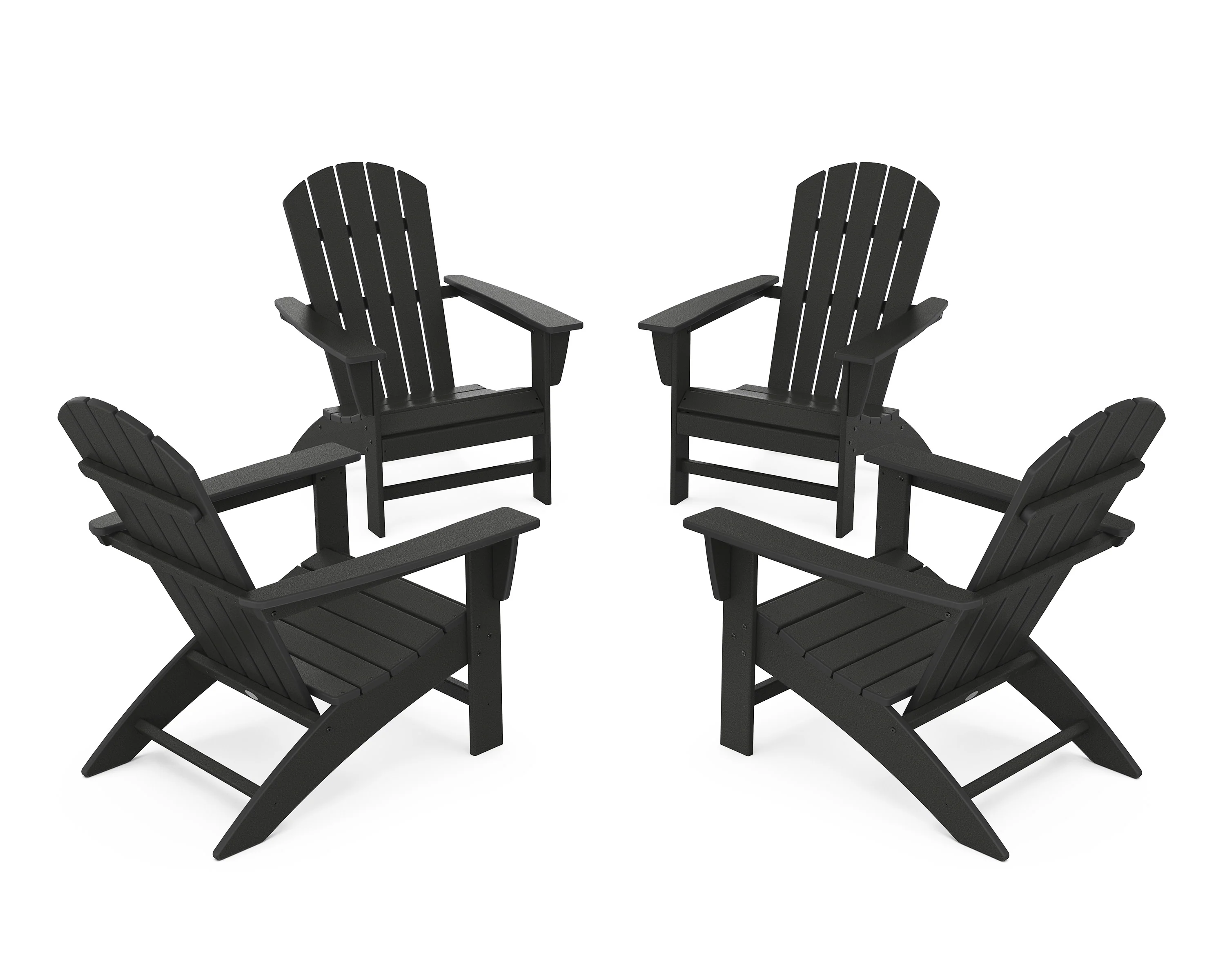 Nautical 4-Piece Adirondack Conversation Set - Image 6