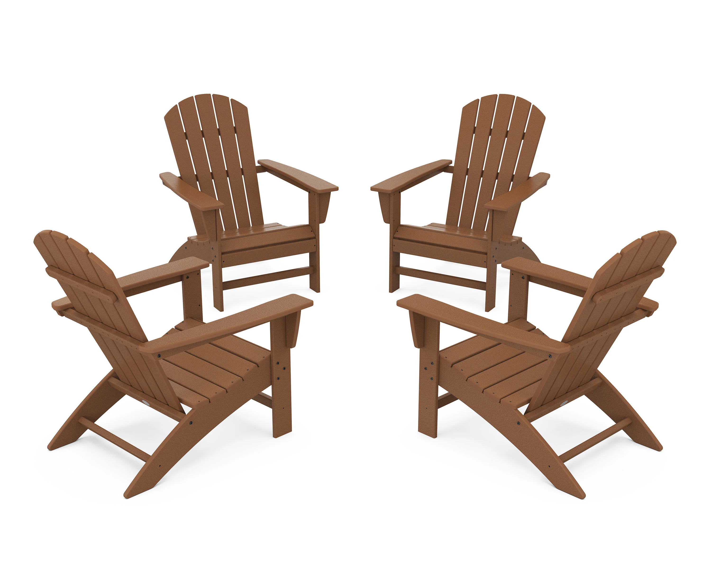 Nautical 4-Piece Adirondack Conversation Set - Image 8
