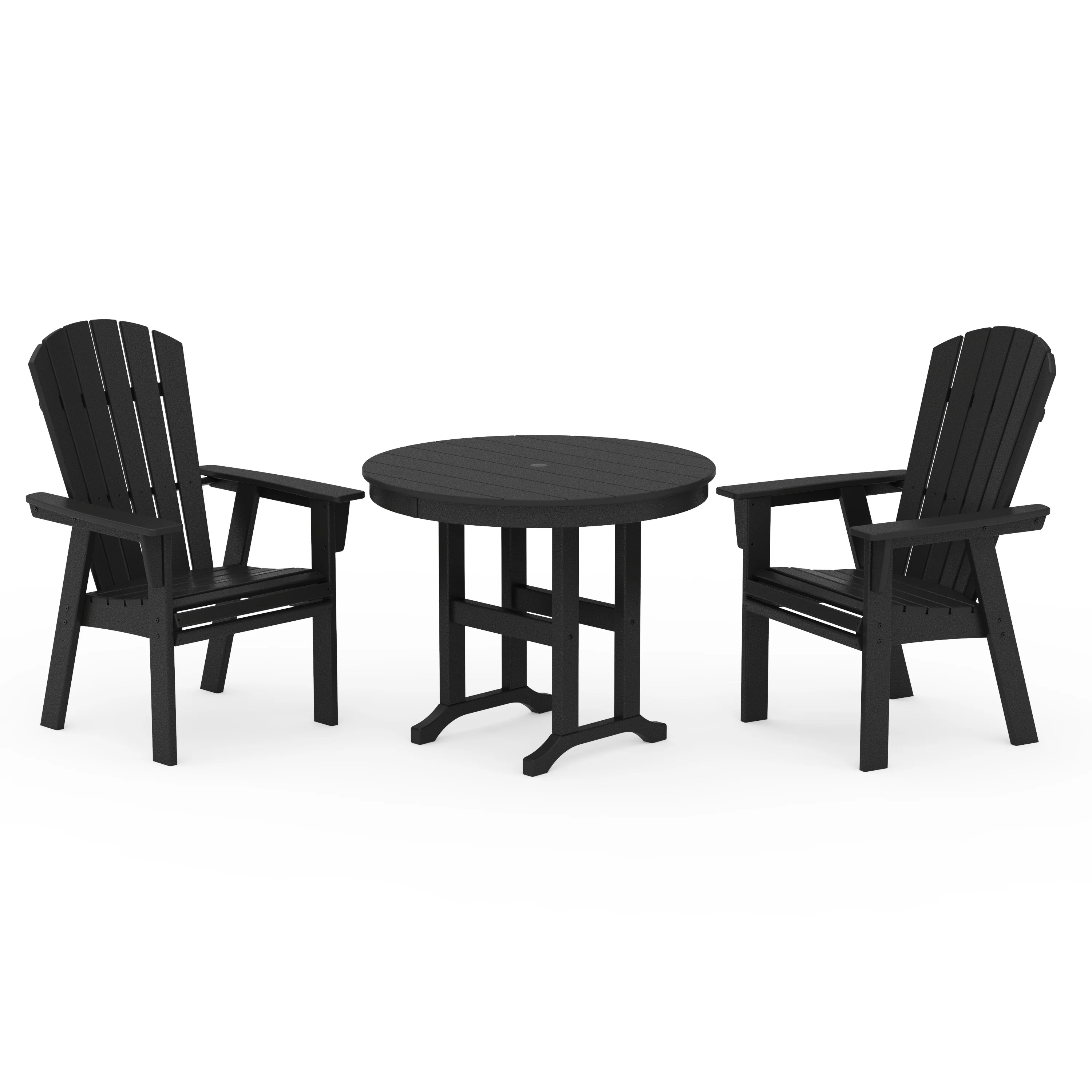 Nautical Adirondack 3-Piece Round Dining Set - Image 13