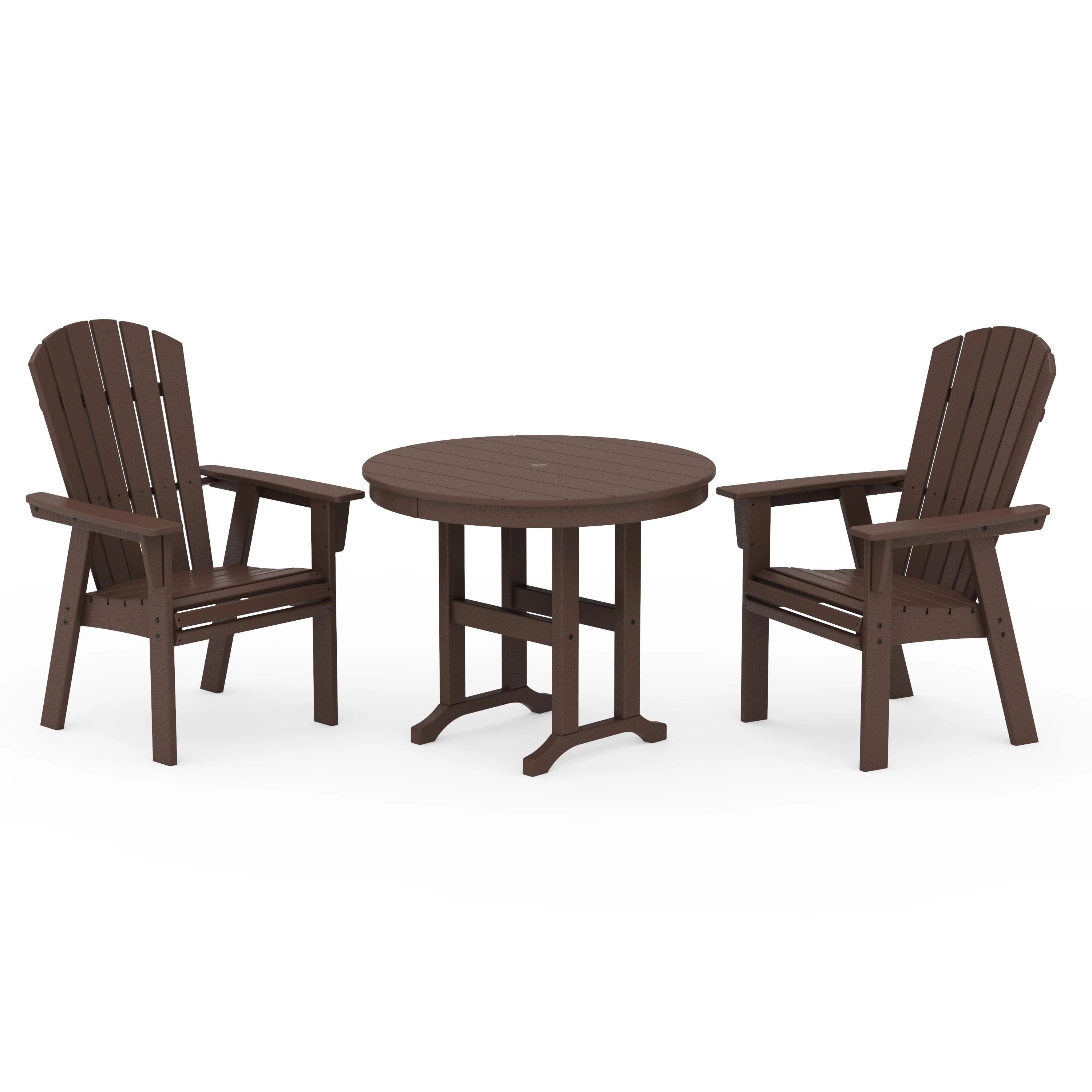 Nautical Adirondack 3-Piece Round Dining Set - Image 9