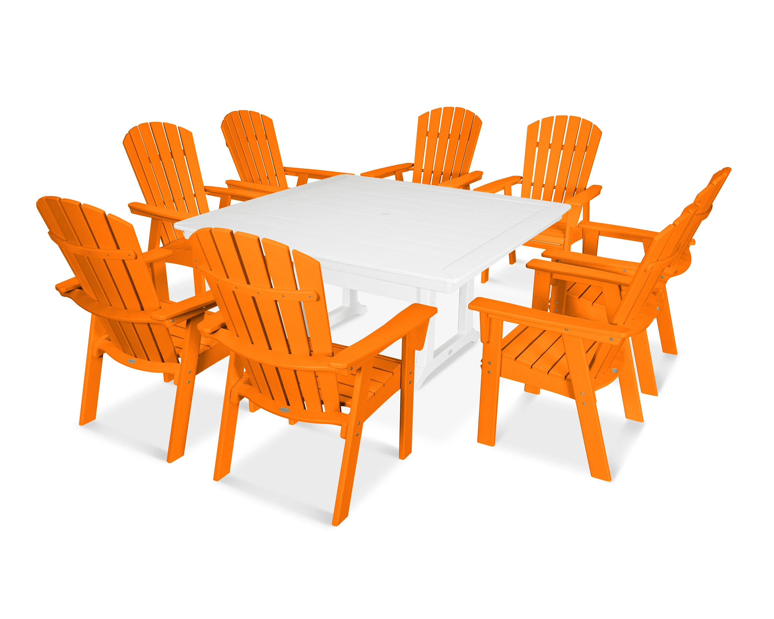 Nautical Adirondack 9-Piece Trestle Dining Set - Image 13