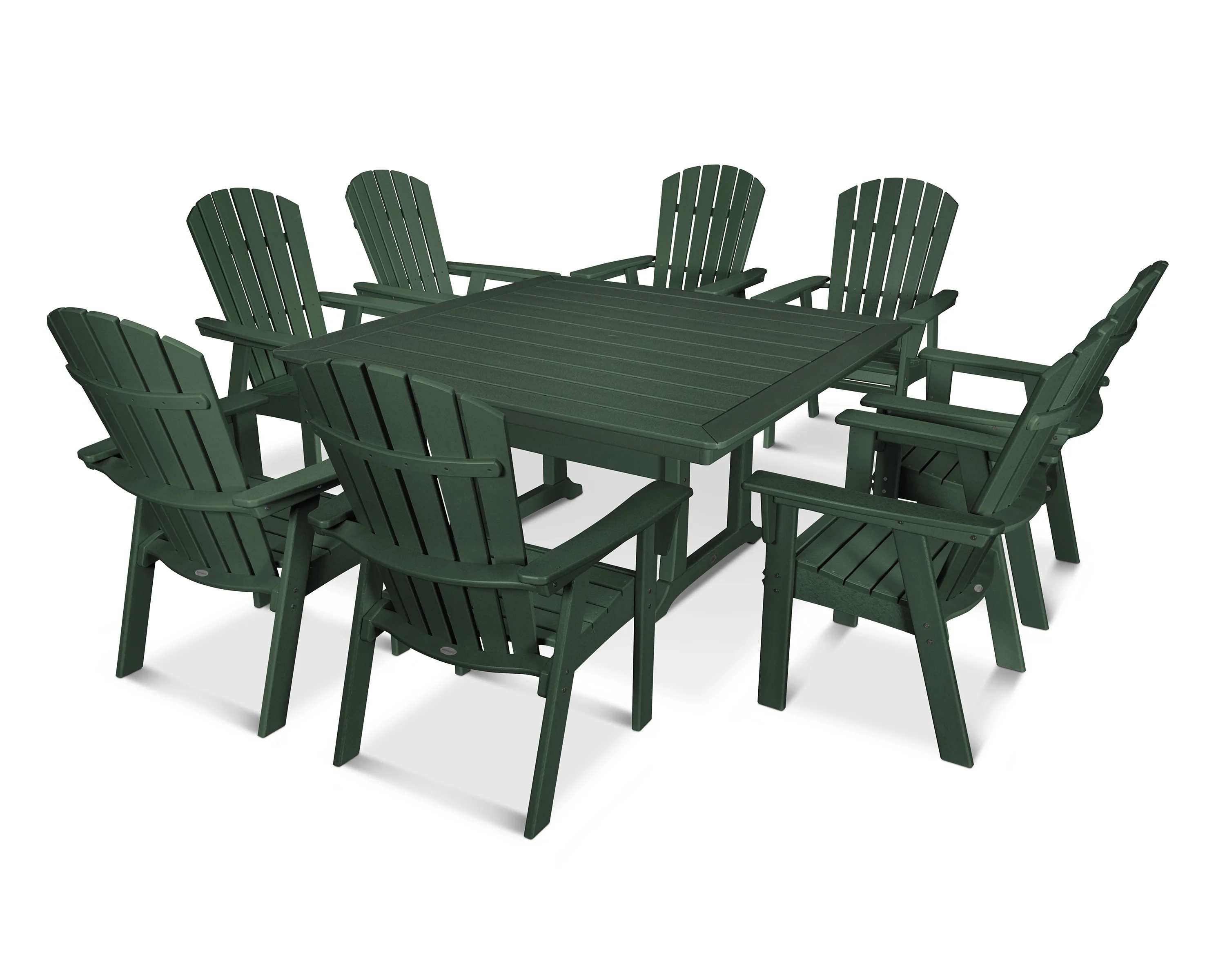 Nautical Adirondack 9-Piece Trestle Dining Set - Image 17