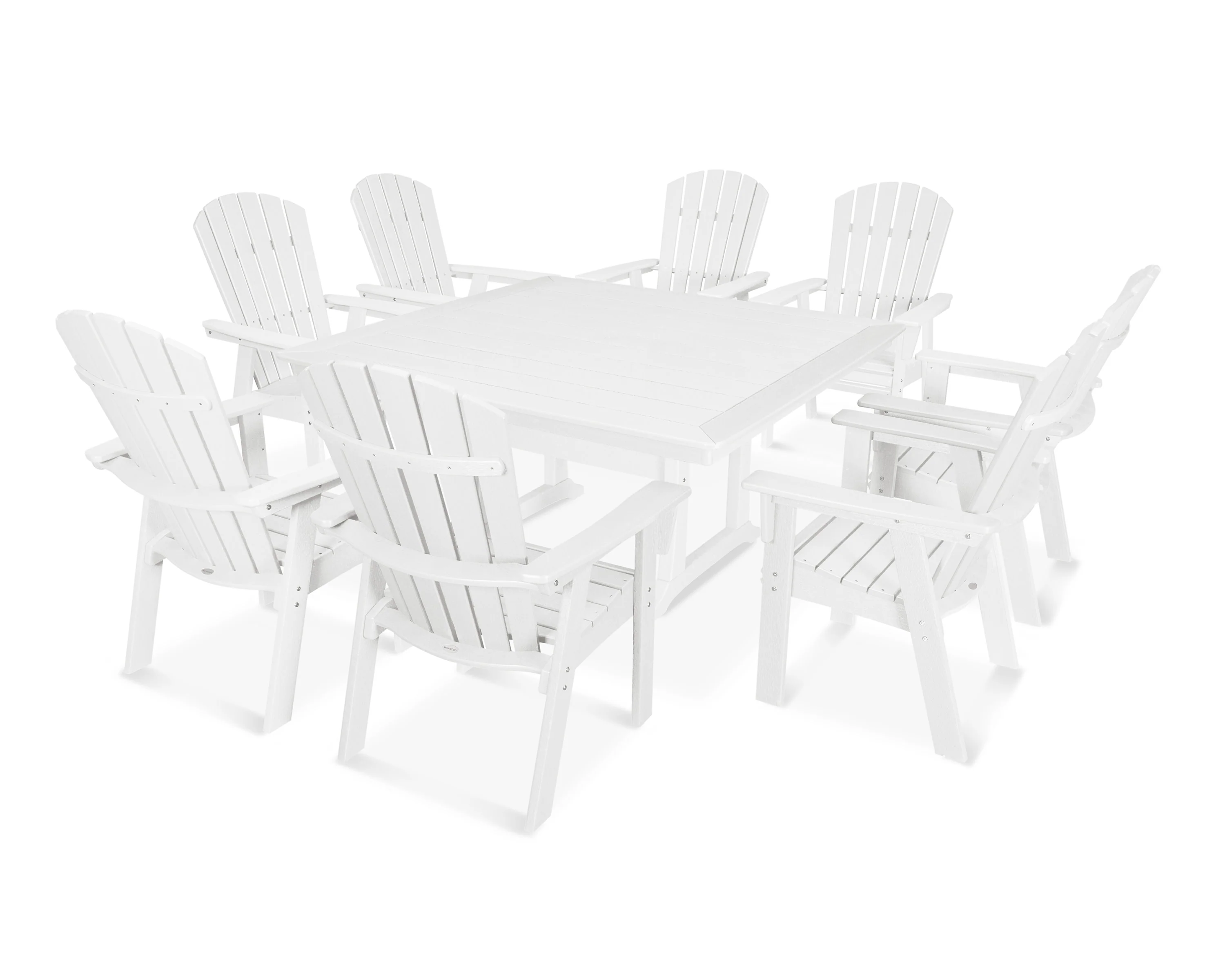 Nautical Adirondack 9-Piece Trestle Dining Set - Image 5