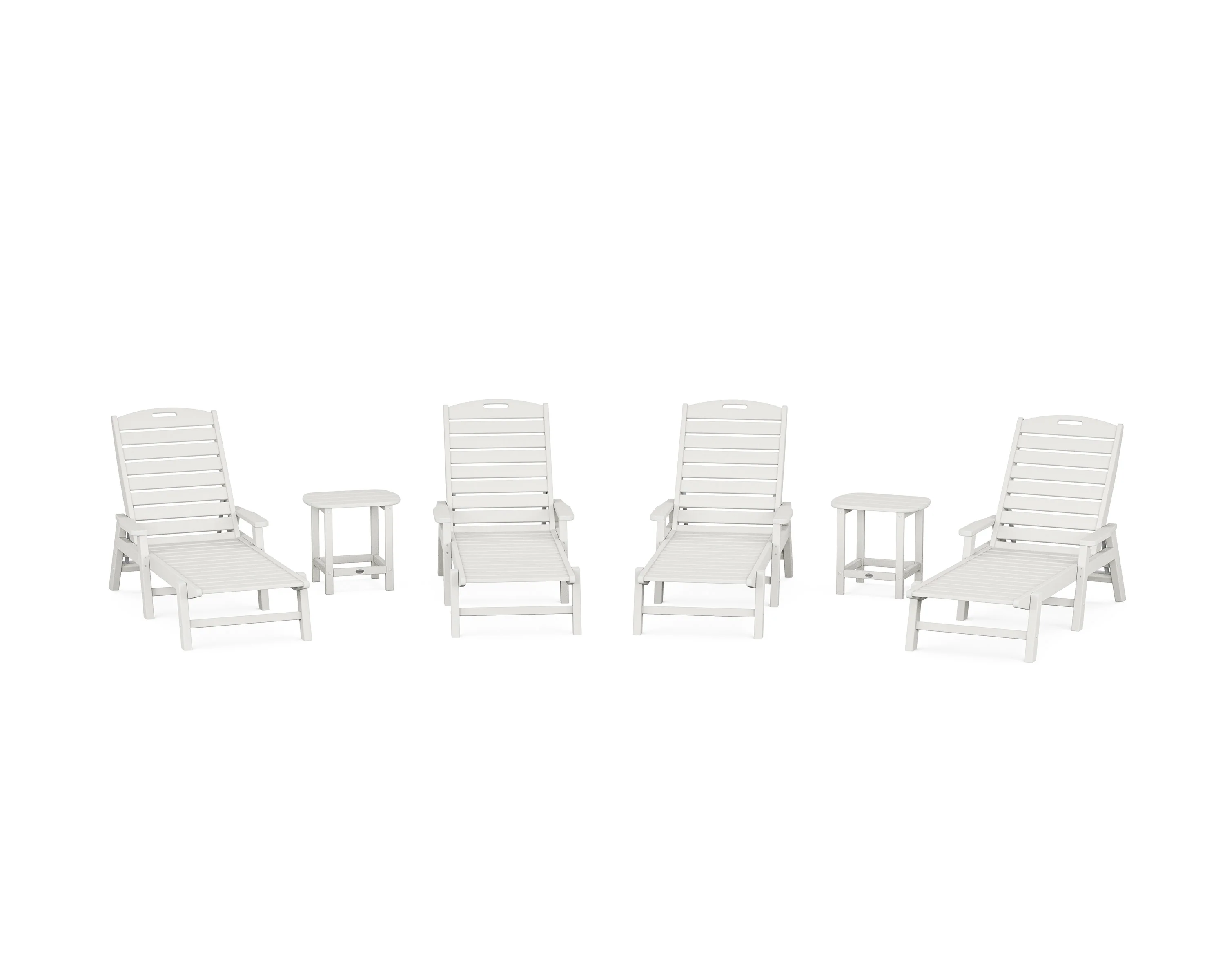 Nautical Chaise 6-Piece Set with Arms - Image 10