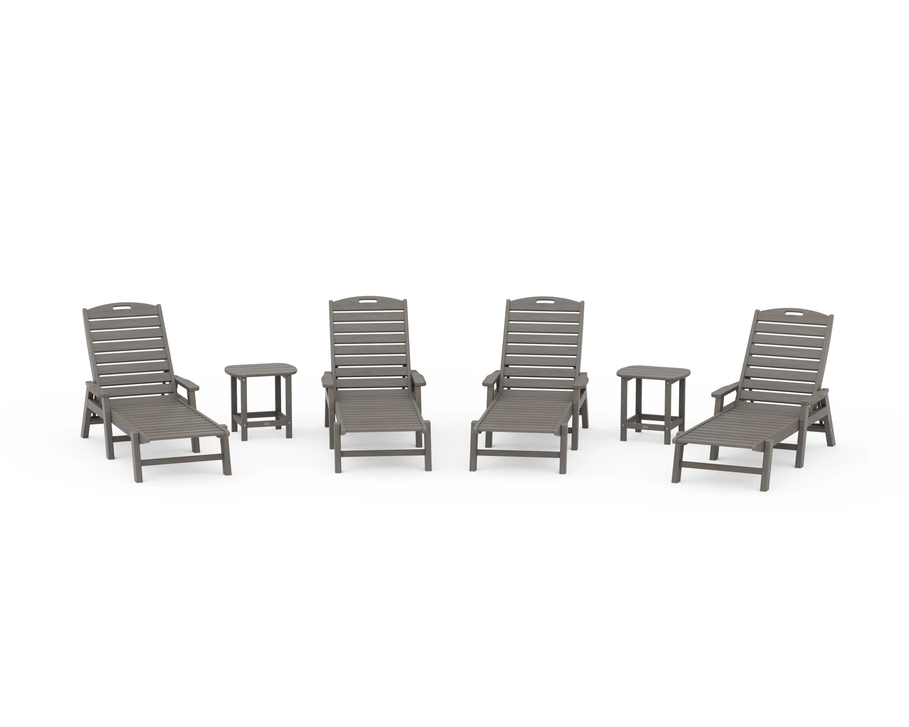 Nautical Chaise 6-Piece Set with Arms - Image 11