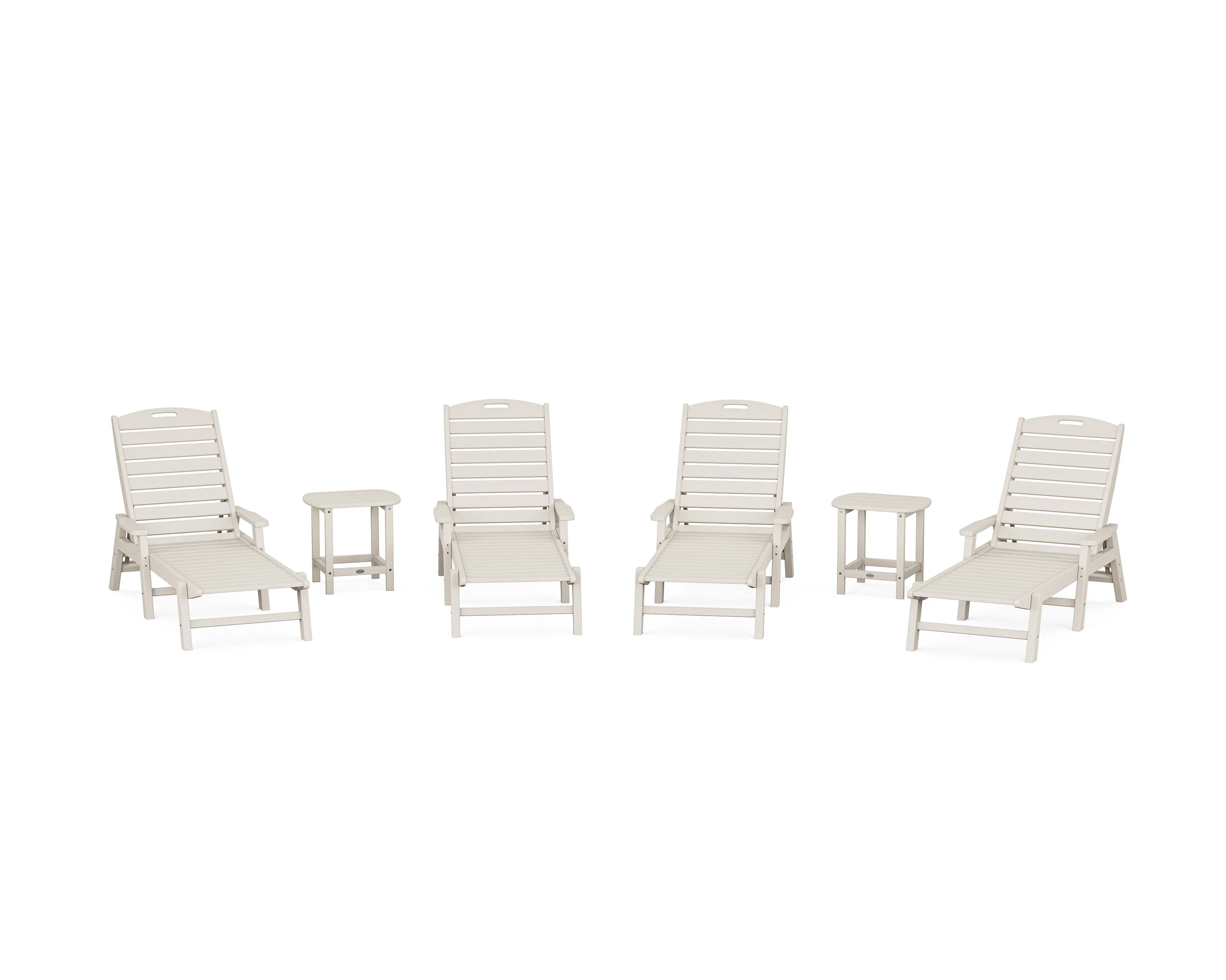 Nautical Chaise 6-Piece Set with Arms - Image 6