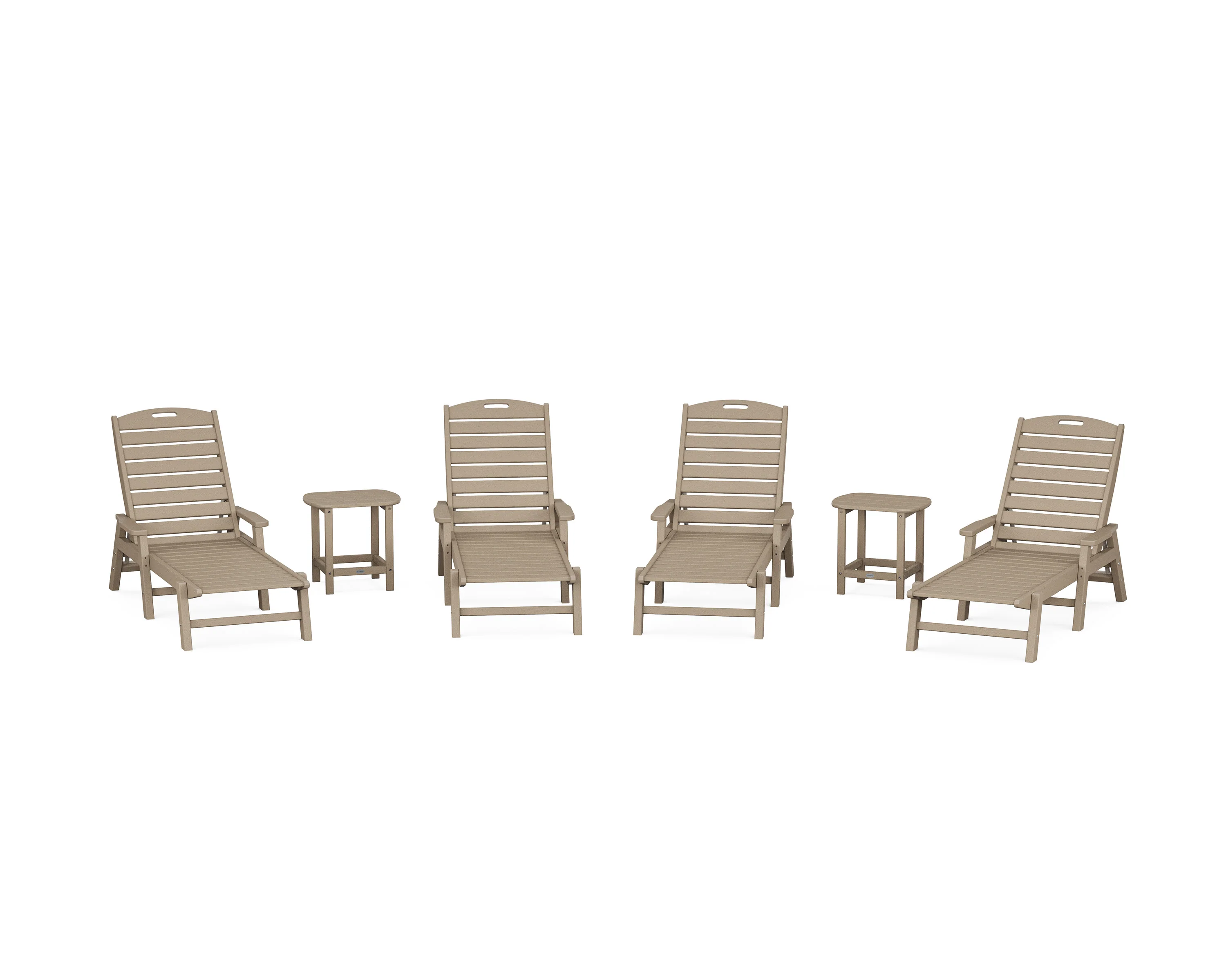 Nautical Chaise 6-Piece Set with Arms - Image 7