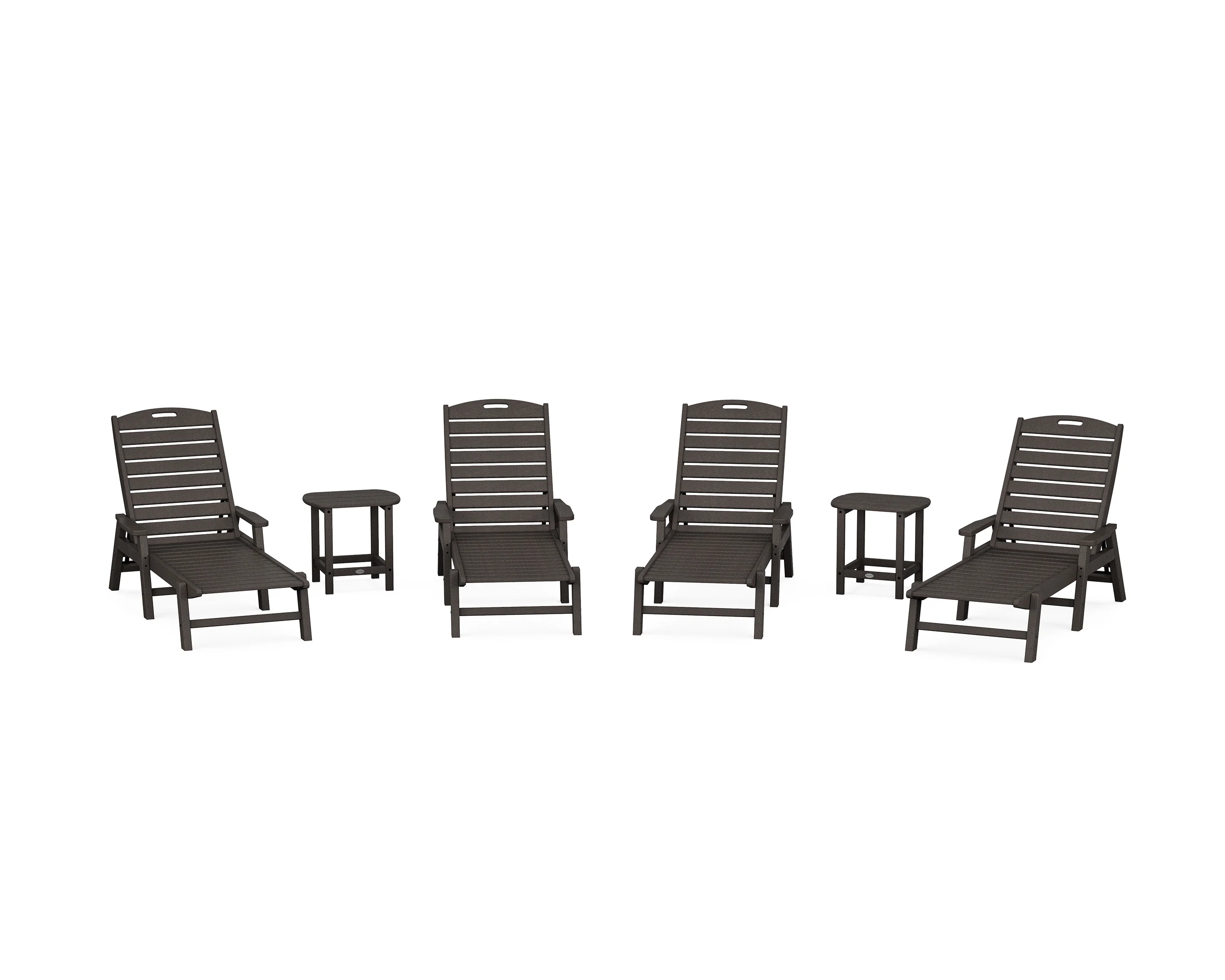 Nautical Chaise 6-Piece Set with Arms - Image 8