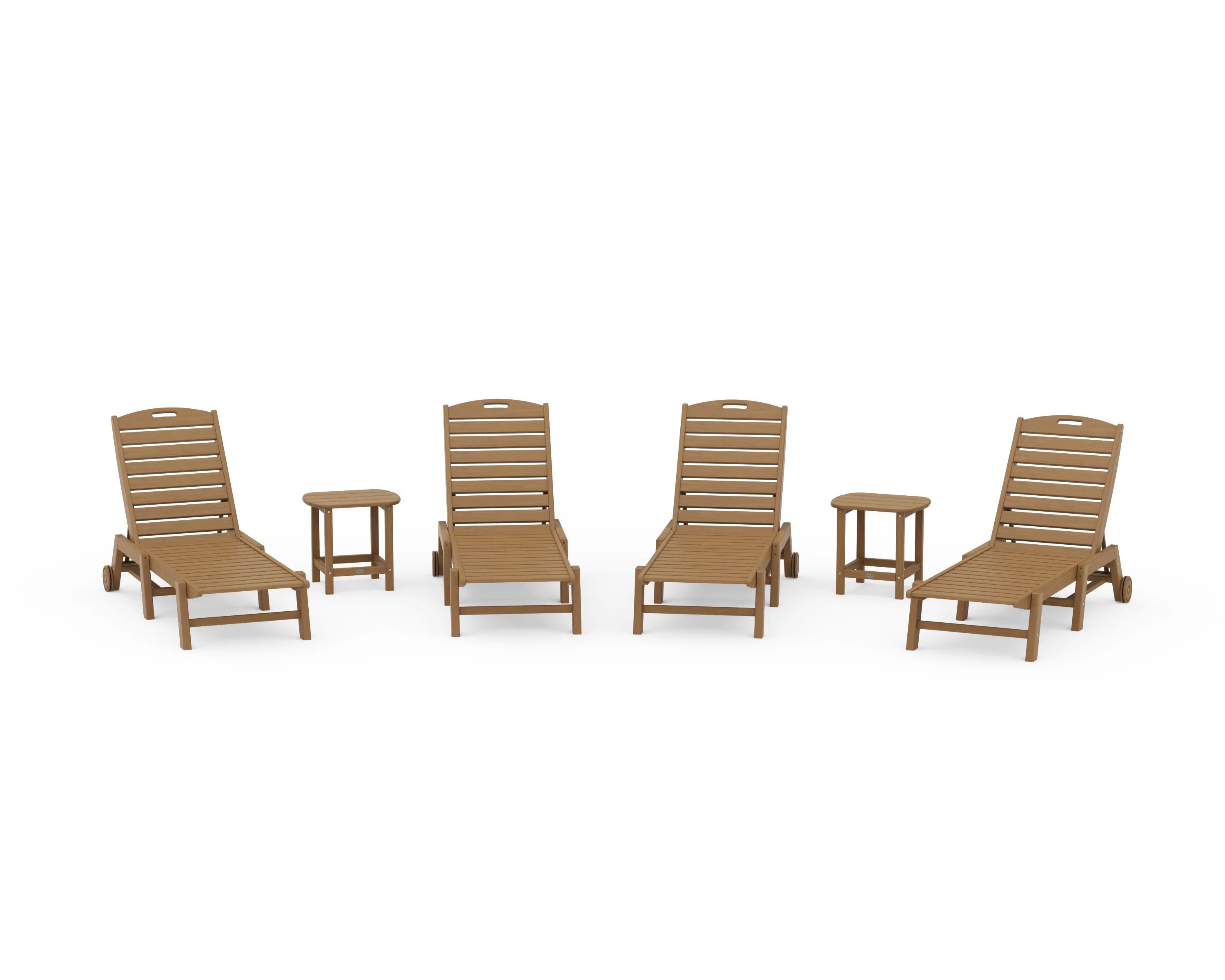 Nautical Chaise 6-Piece Set with Wheels - Image 13