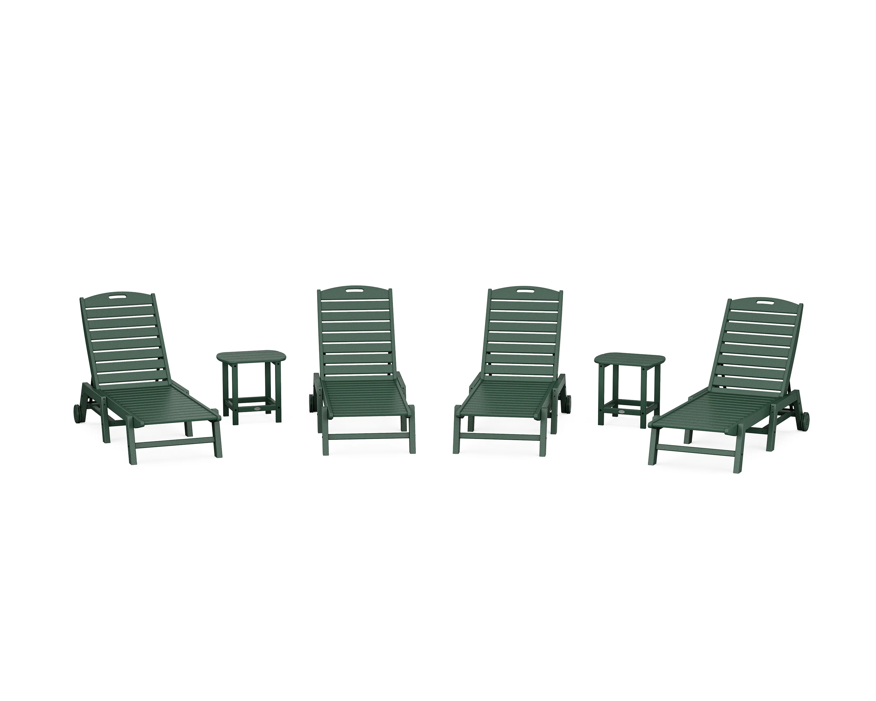 Nautical Chaise 6-Piece Set with Wheels - Image 3