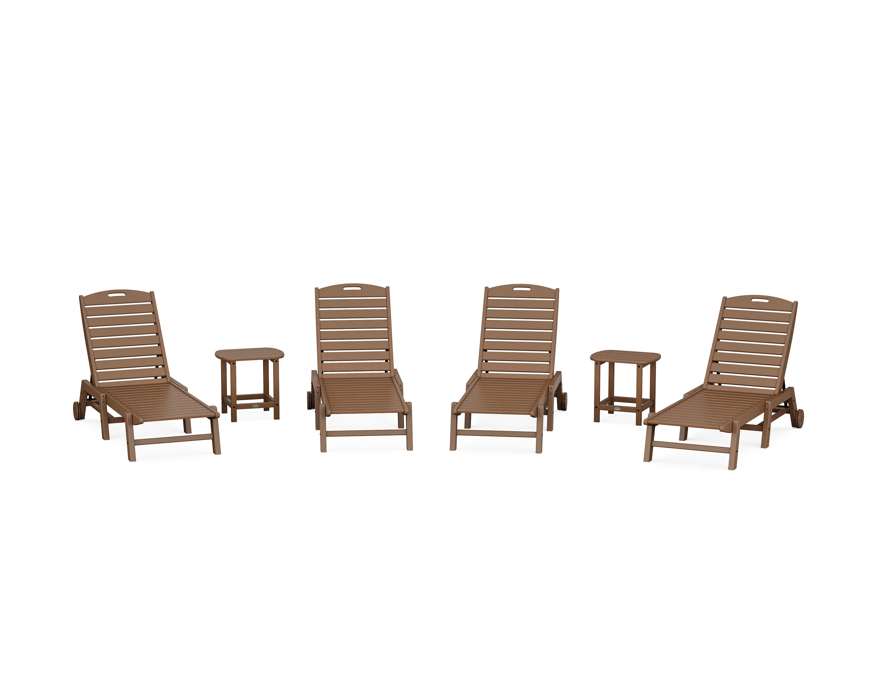 Nautical Chaise 6-Piece Set with Wheels - Image 4