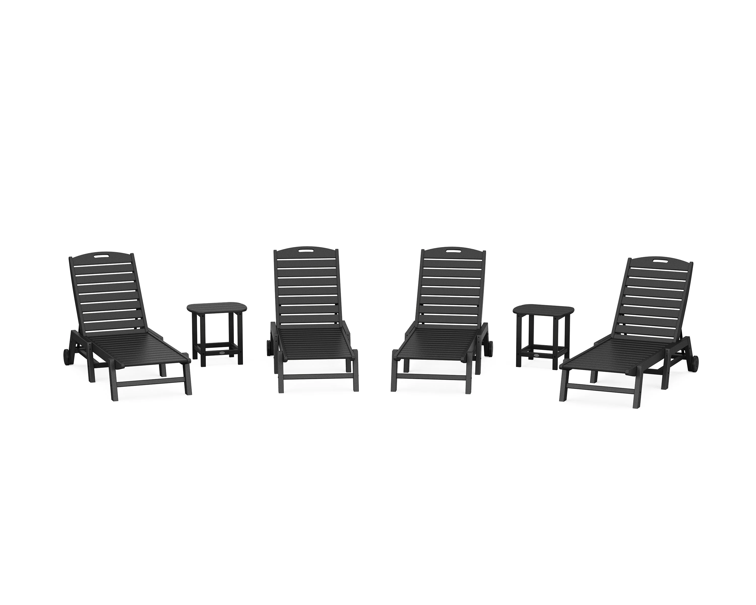 Nautical Chaise 6-Piece Set with Wheels - Image 6