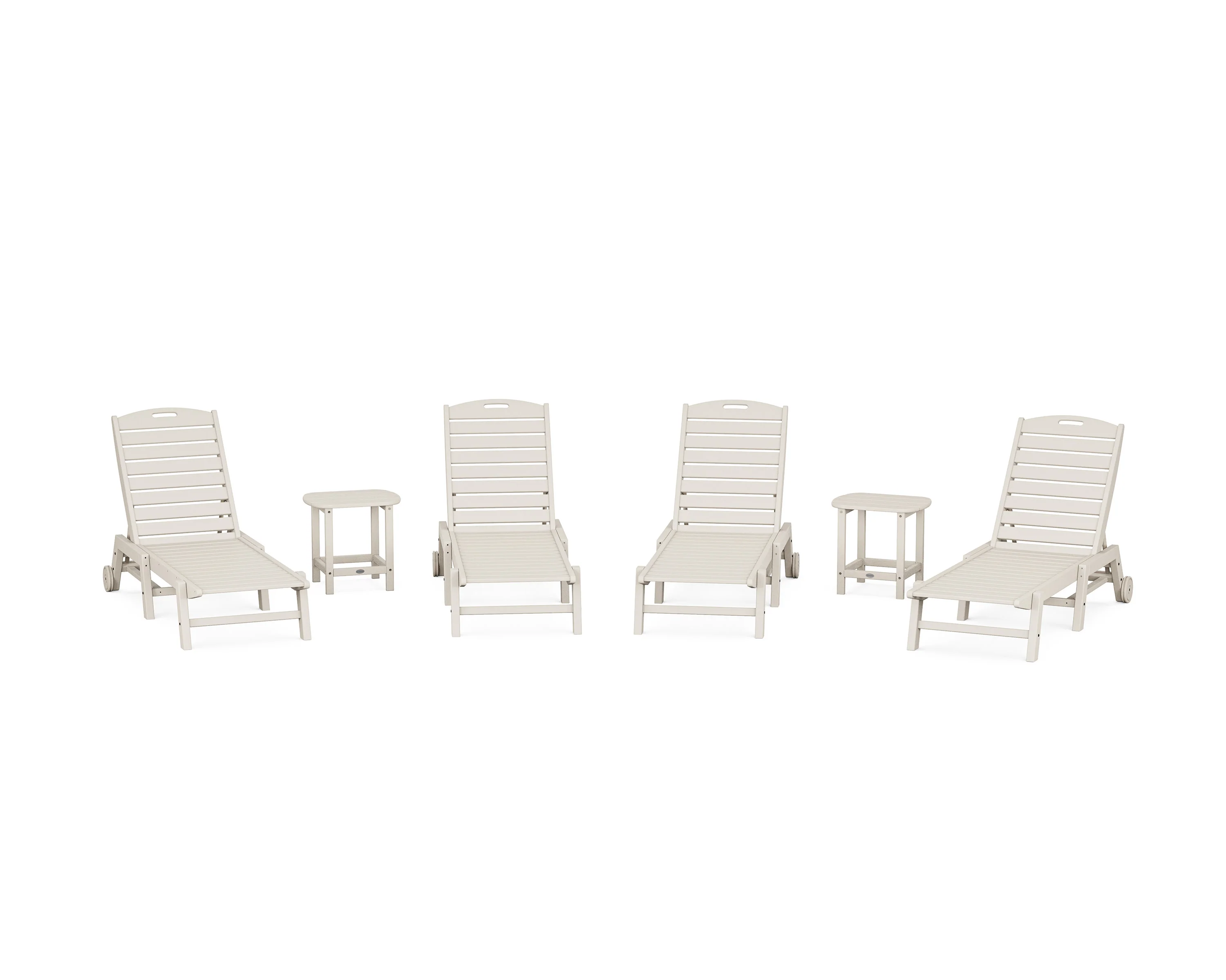 Nautical Chaise 6-Piece Set with Wheels - Image 7