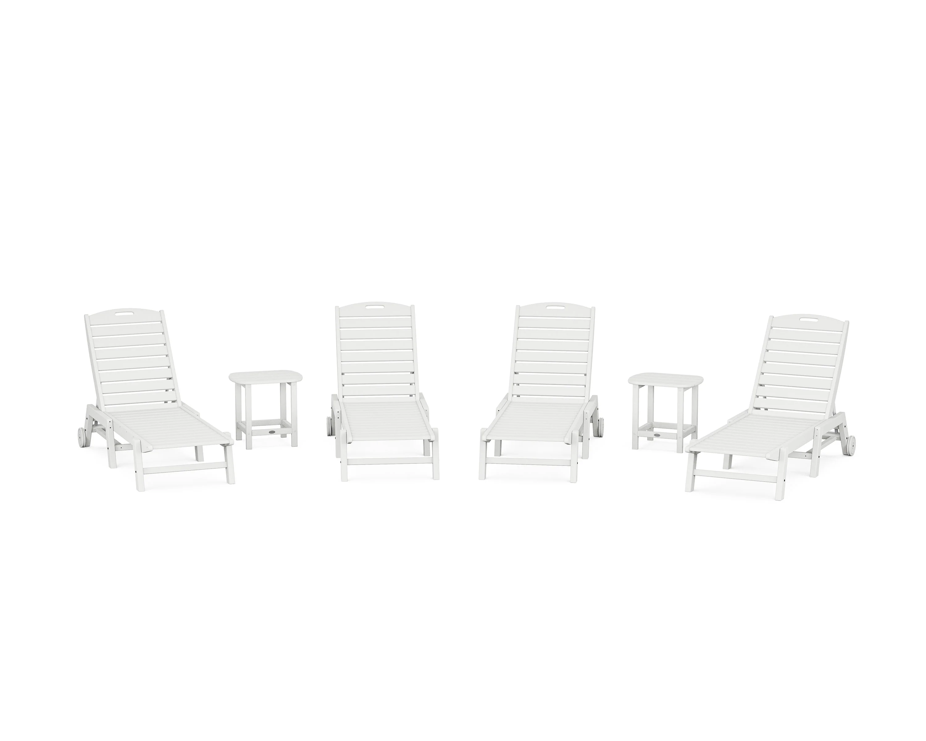 Nautical Chaise 6-Piece Set with Wheels - Image 9