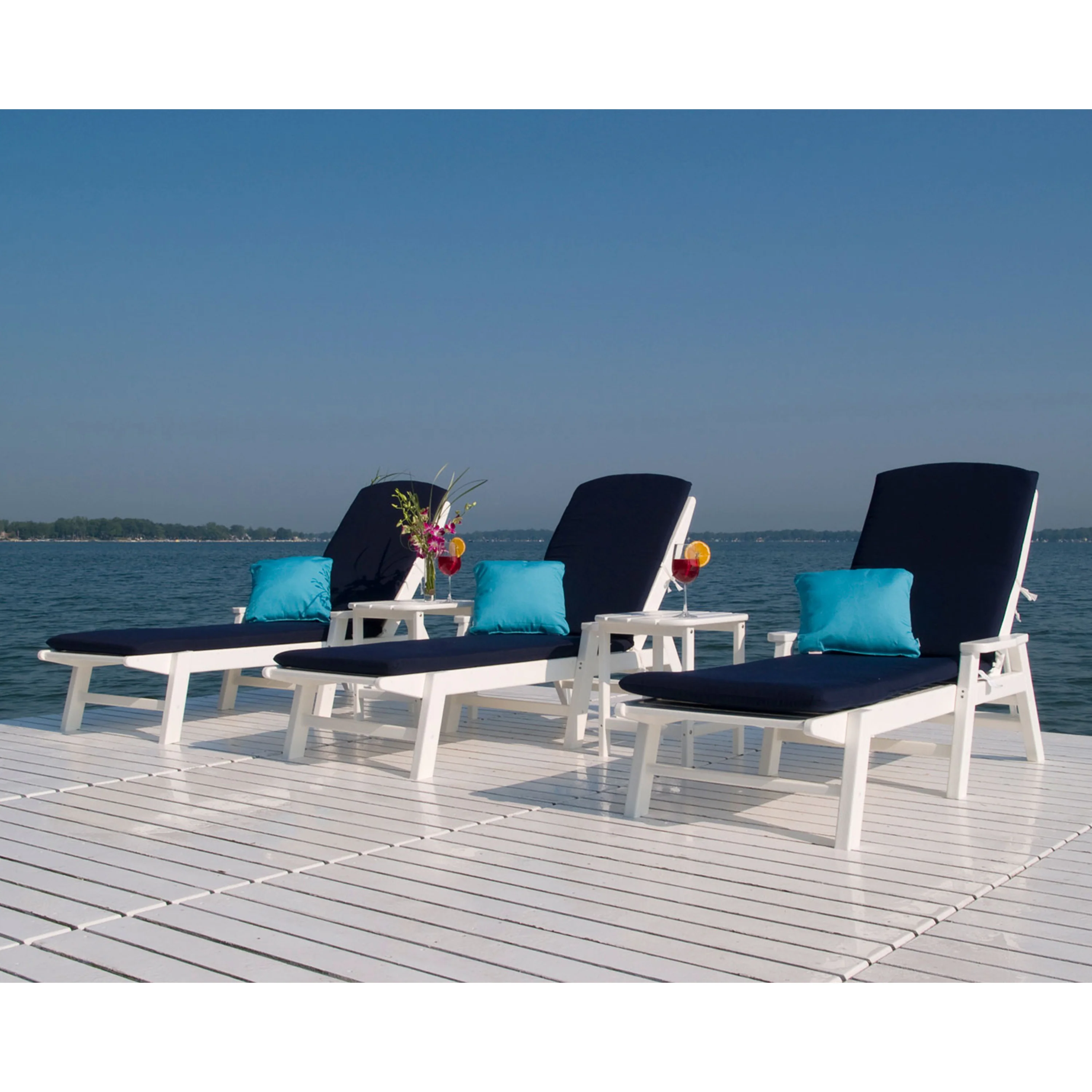 Nautical Chaise with Arms - Image 6