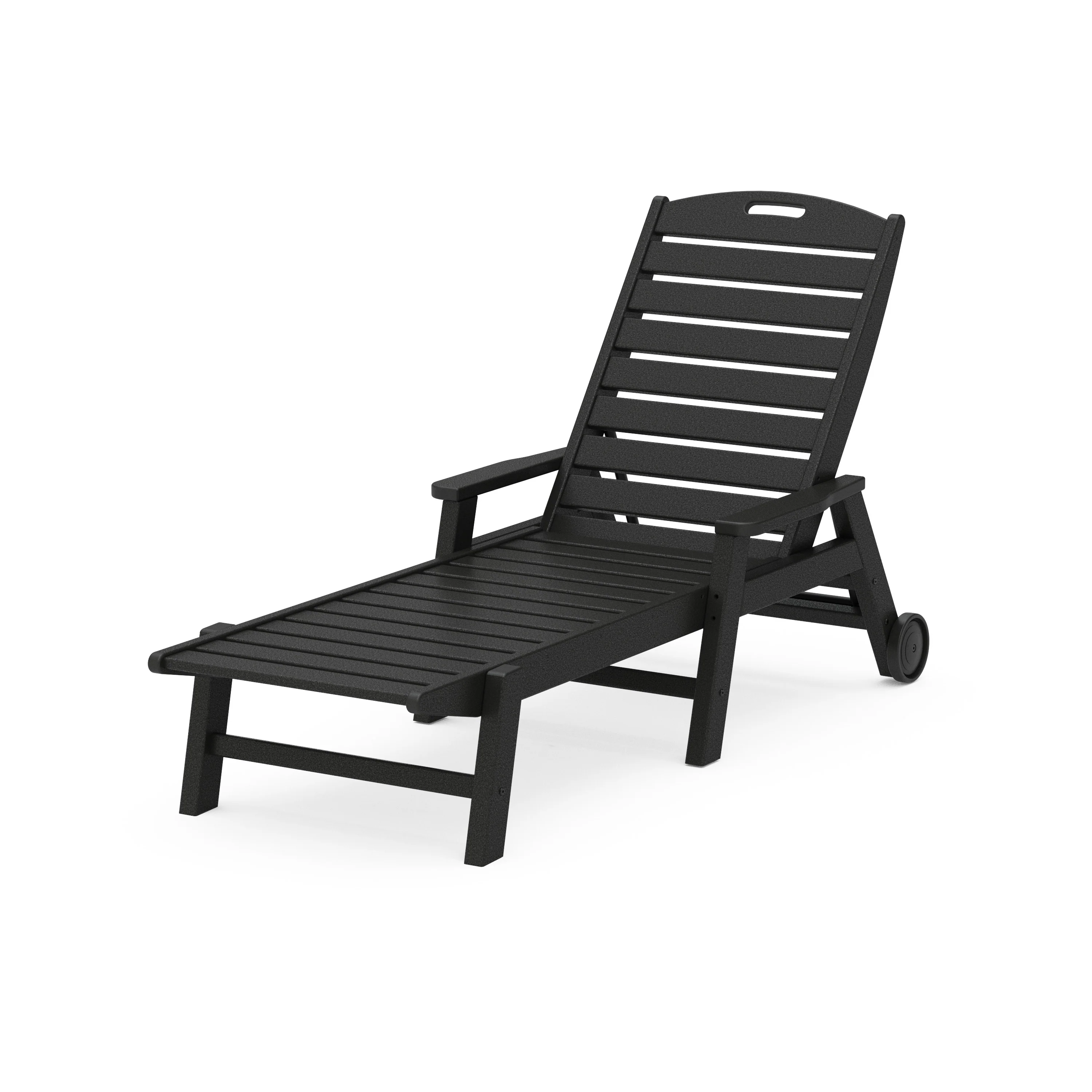 Nautical Chaise with Arms & Wheels - Image 12