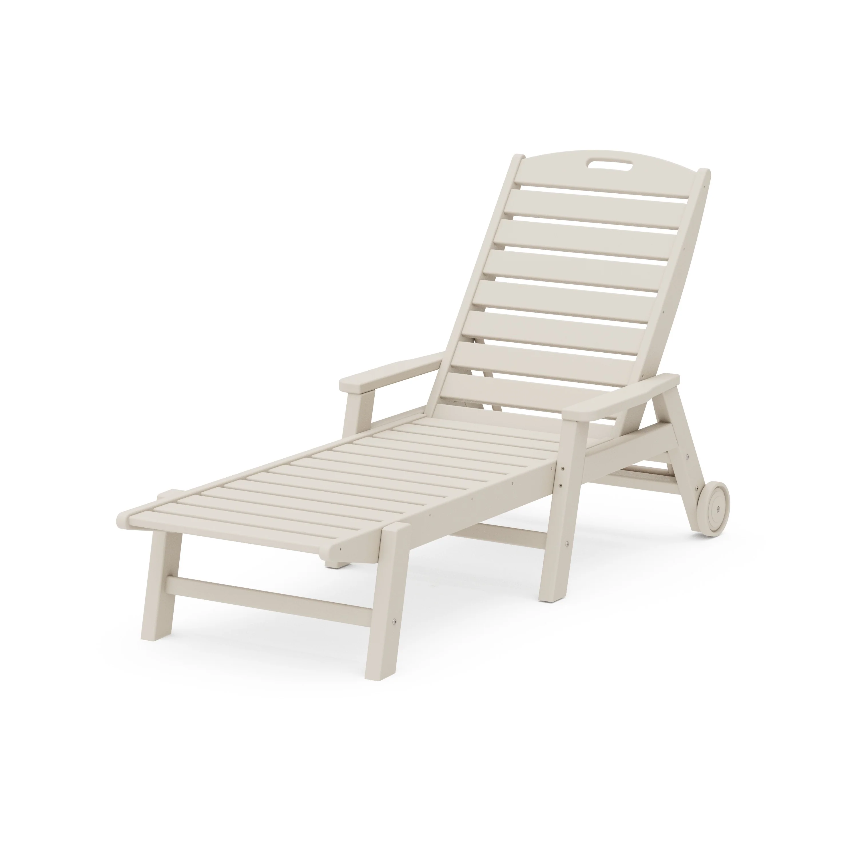 Nautical Chaise with Arms & Wheels - Image 14