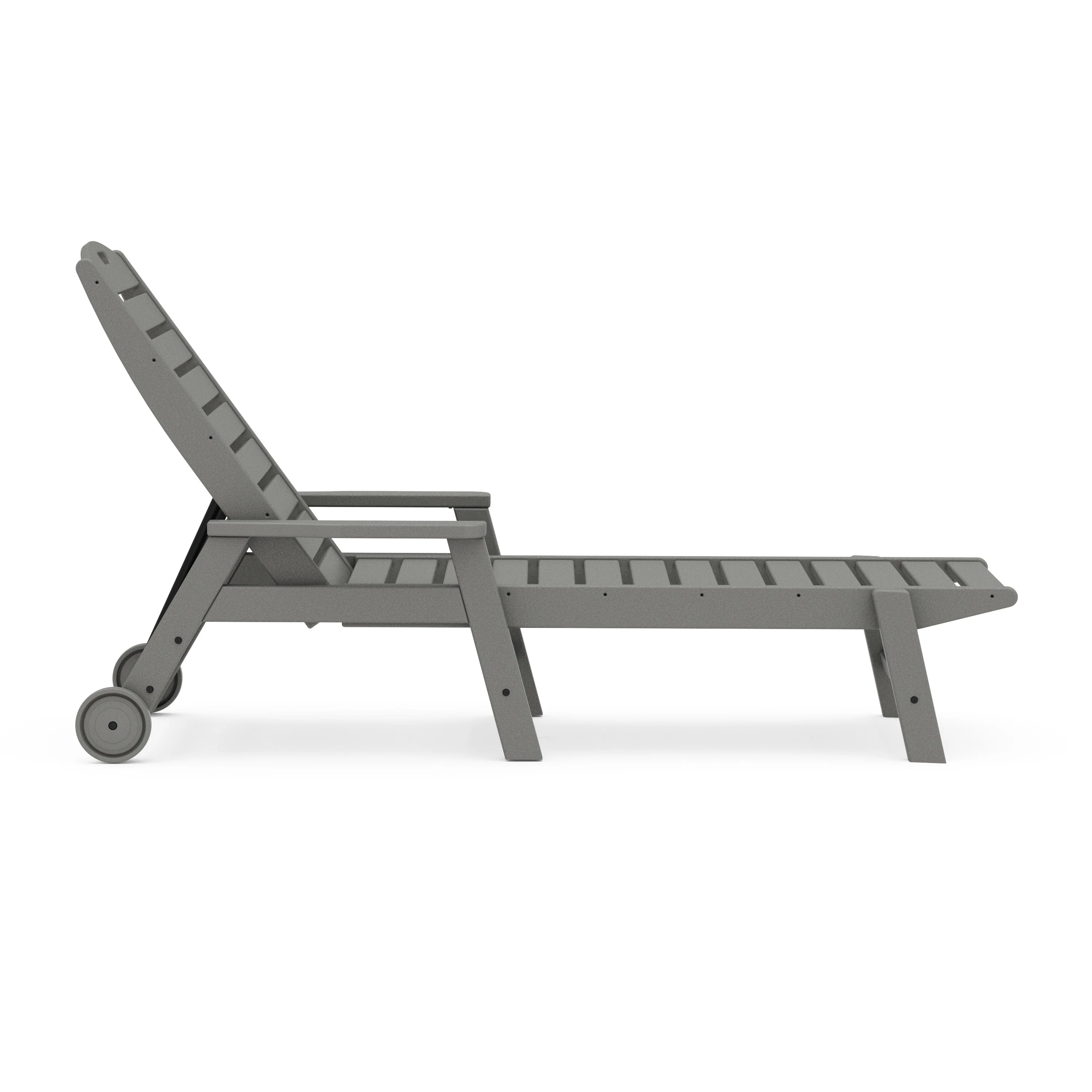 Nautical Chaise with Arms & Wheels - Image 3