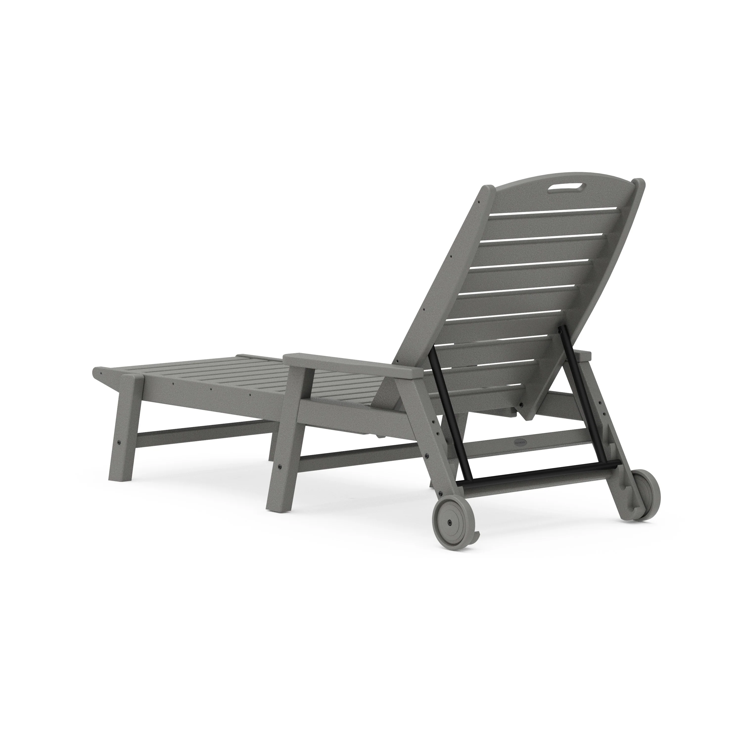 Nautical Chaise with Arms & Wheels - Image 4