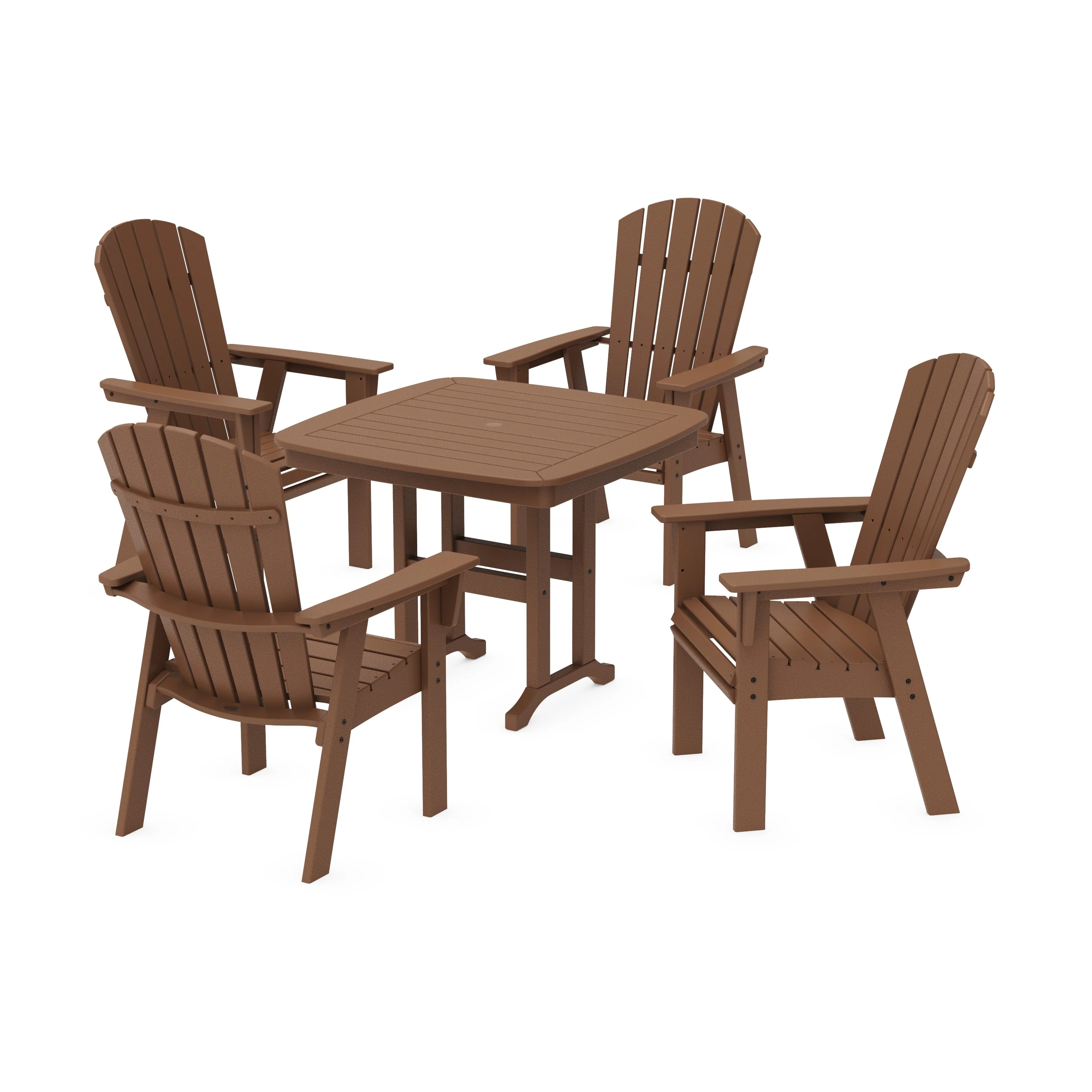 Nautical Curveback Adirondack 5-Piece Dining Set - Image 6