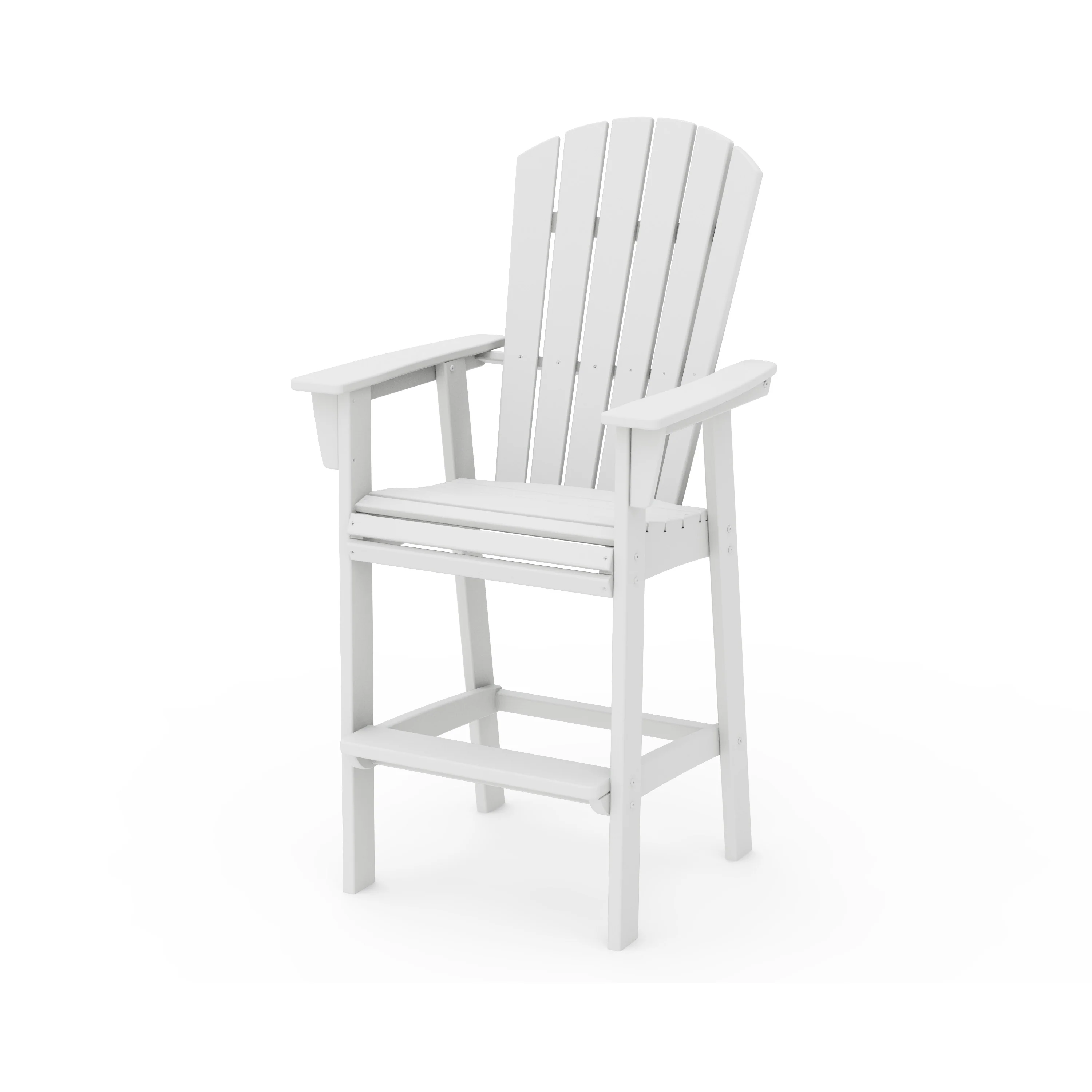Nautical Curveback Adirondack Bar Chair - Image 5