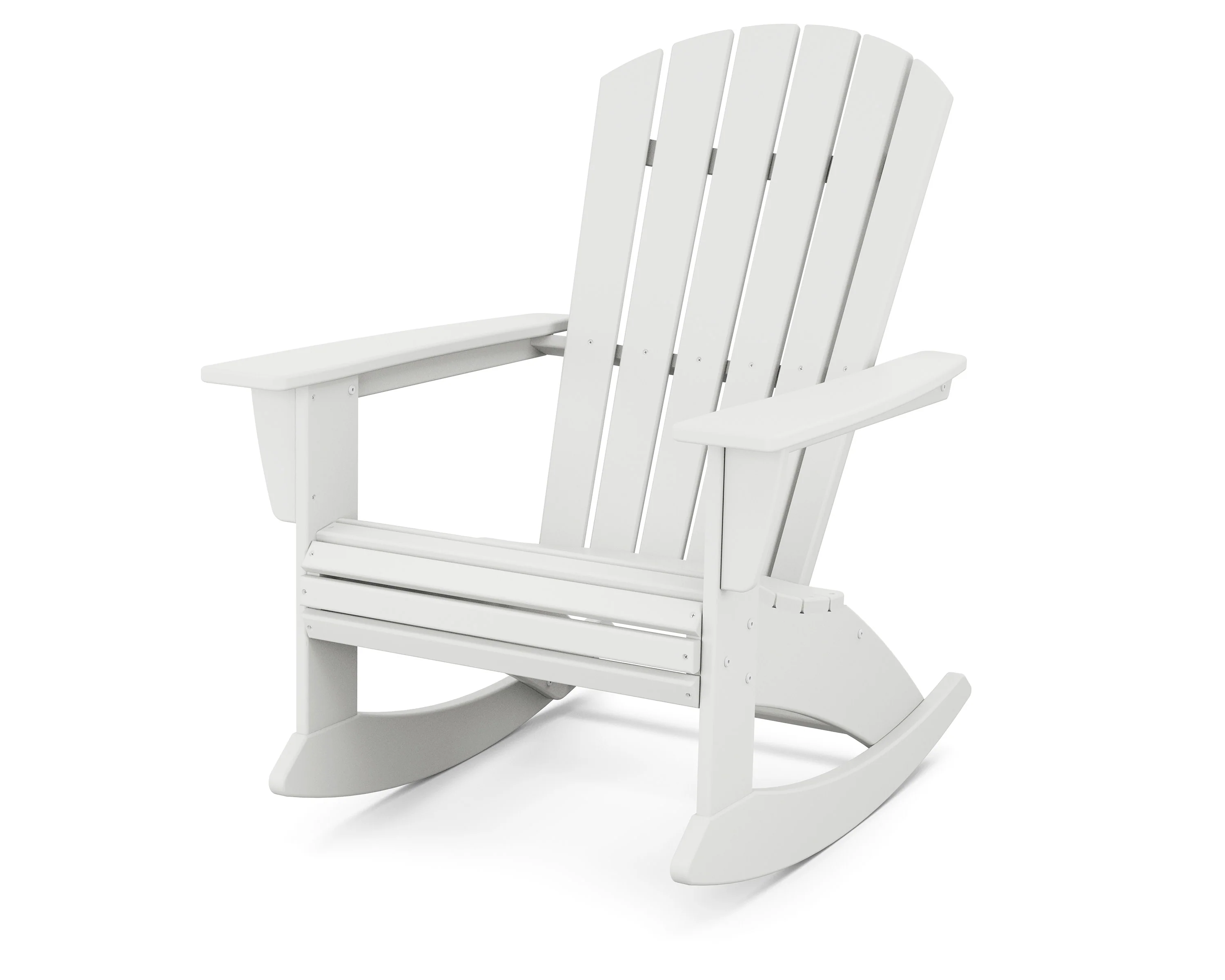 Nautical Curveback Adirondack Rocking Chair - Image 6