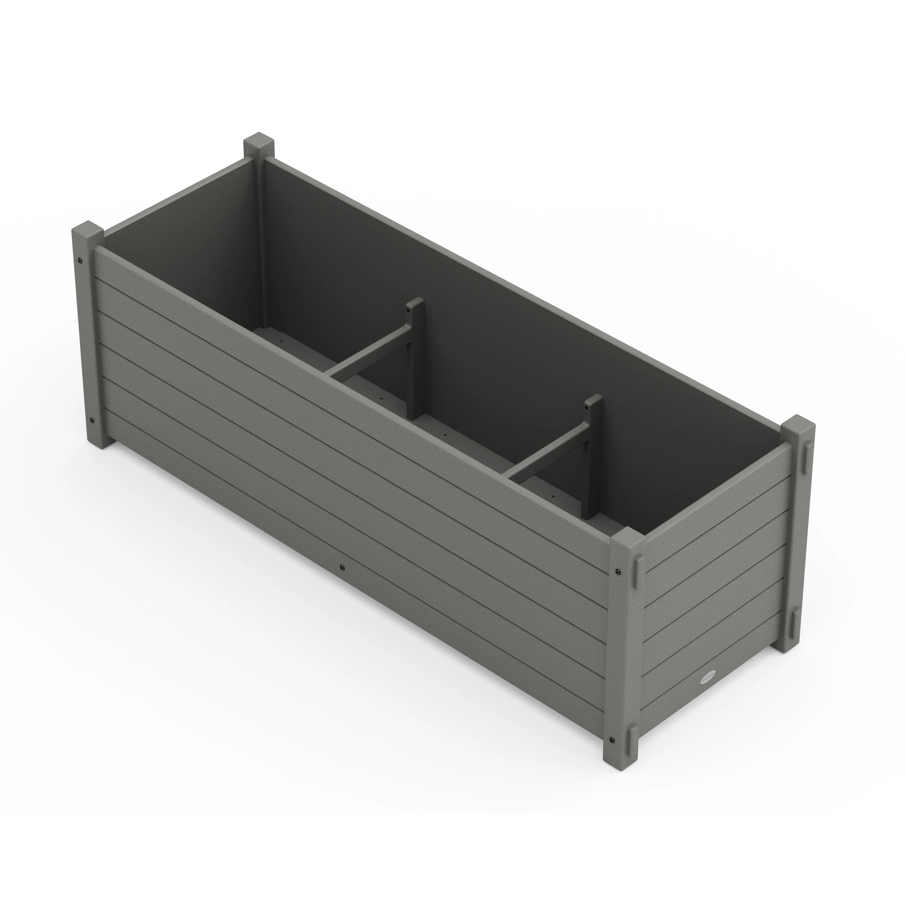 Nautical Large Rectangle Triple Planter Box - Image 4