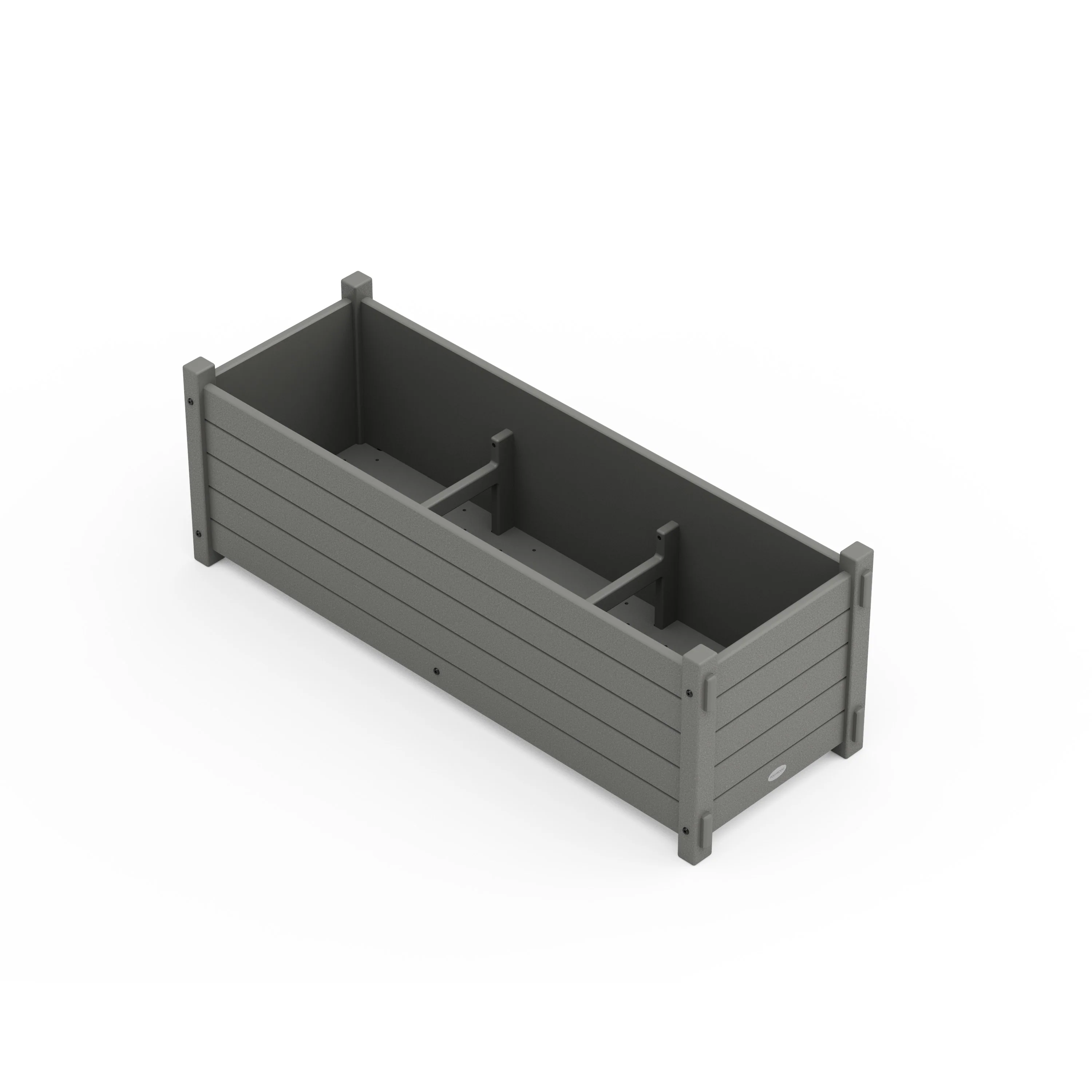 Nautical Rectangle Triple Planter Box - Image 4