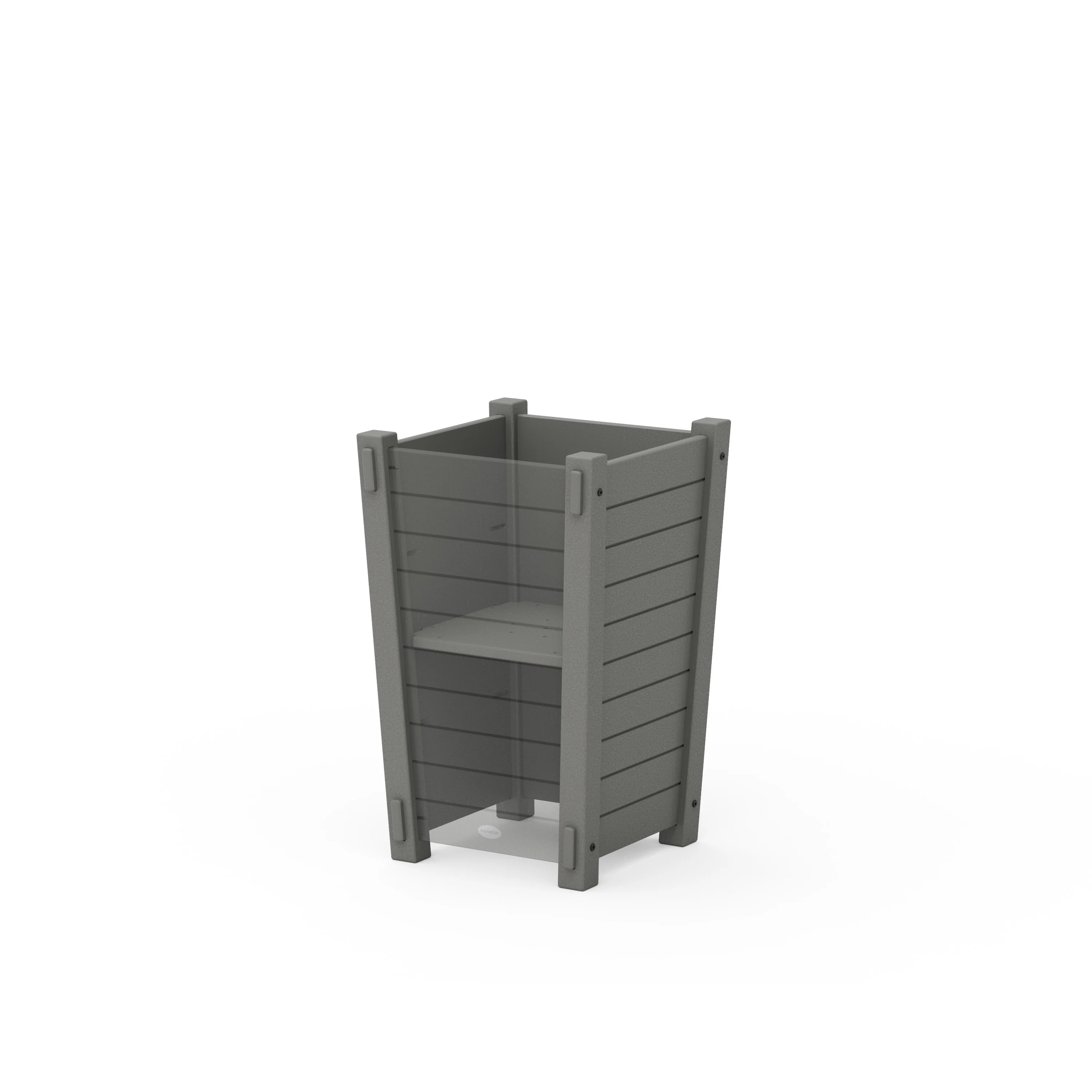 Nautical Tapered Square Short Planter Box - Image 4