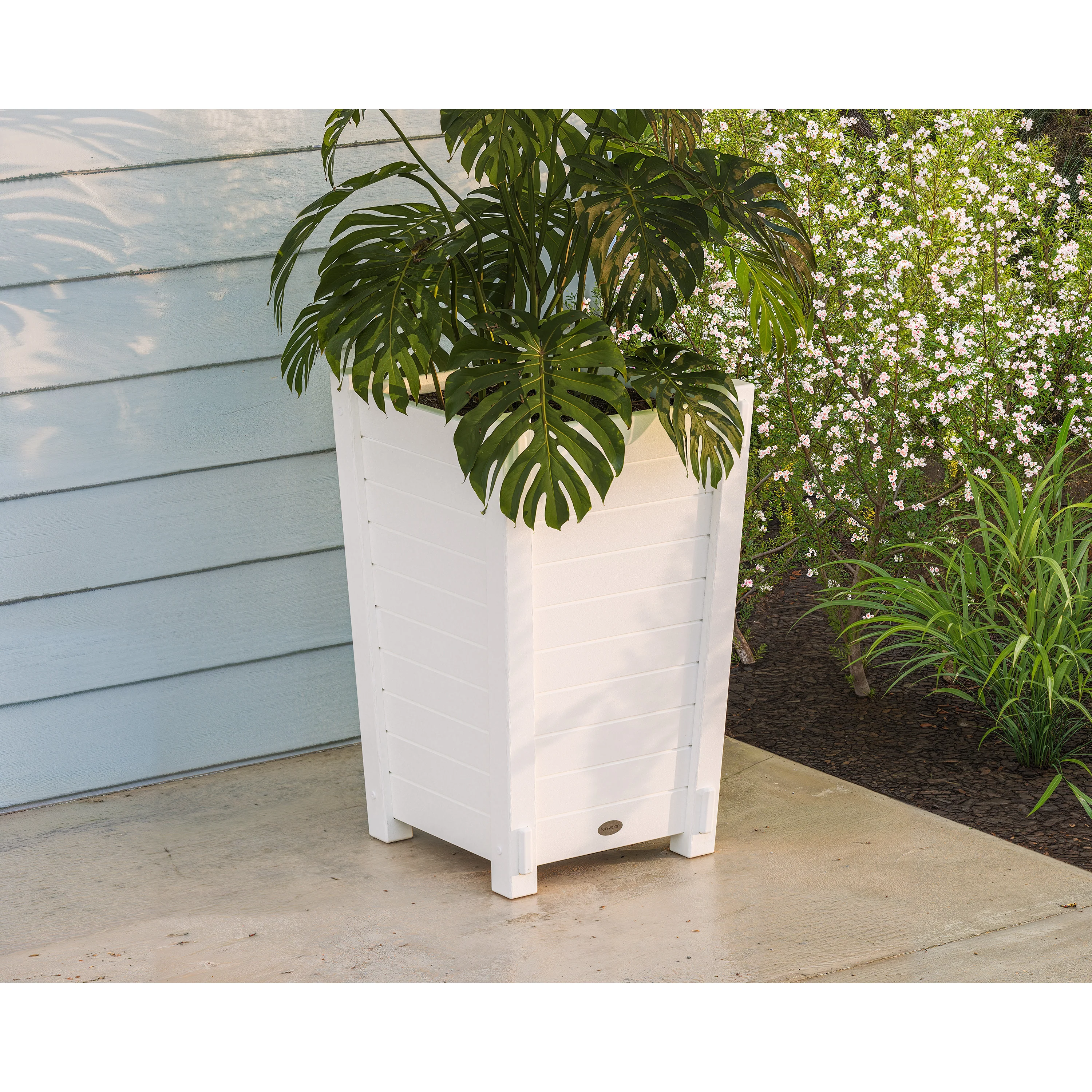 Nautical Tapered Square Short Planter Box - Image 5