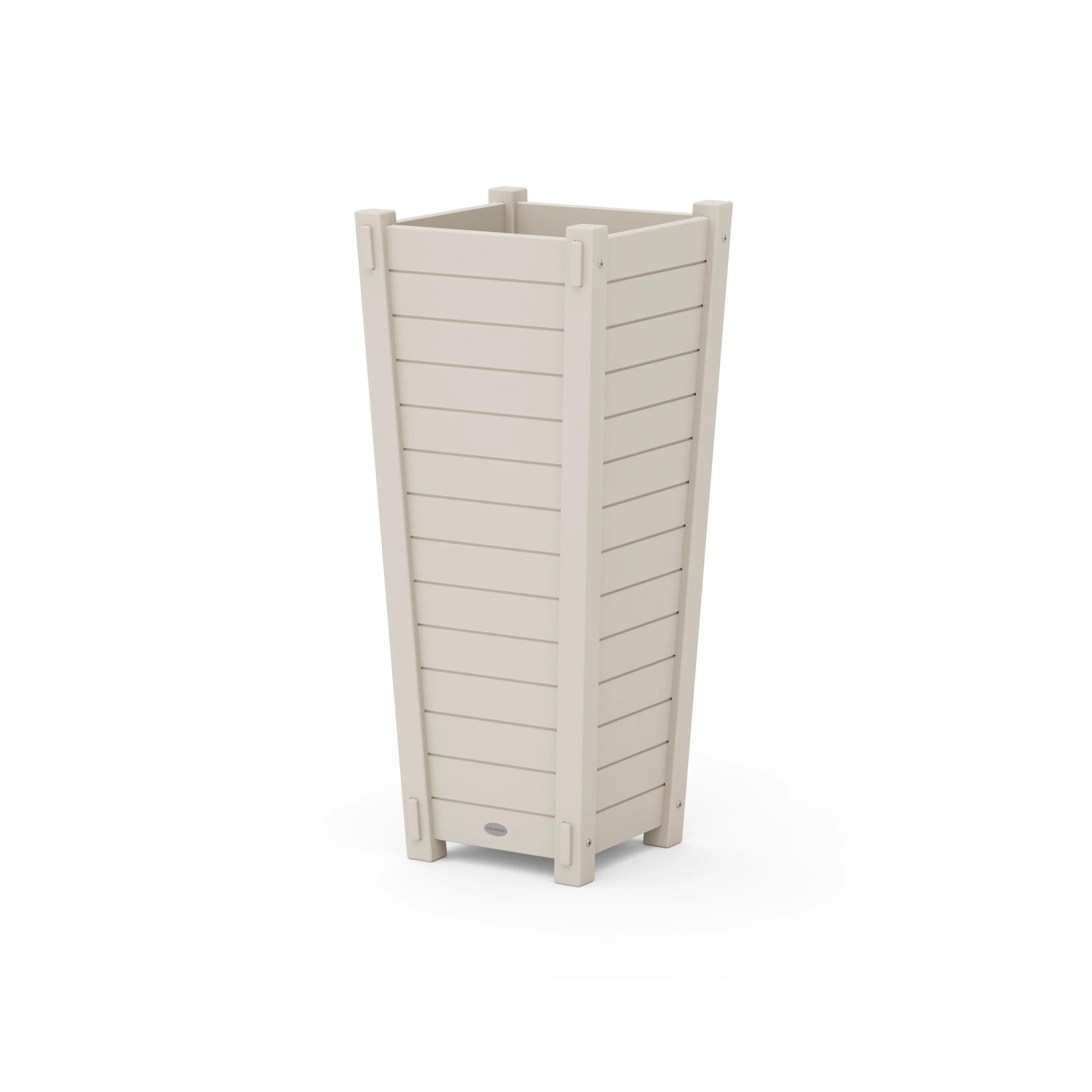 Nautical Tapered Square Tall Planter Box - Image 10