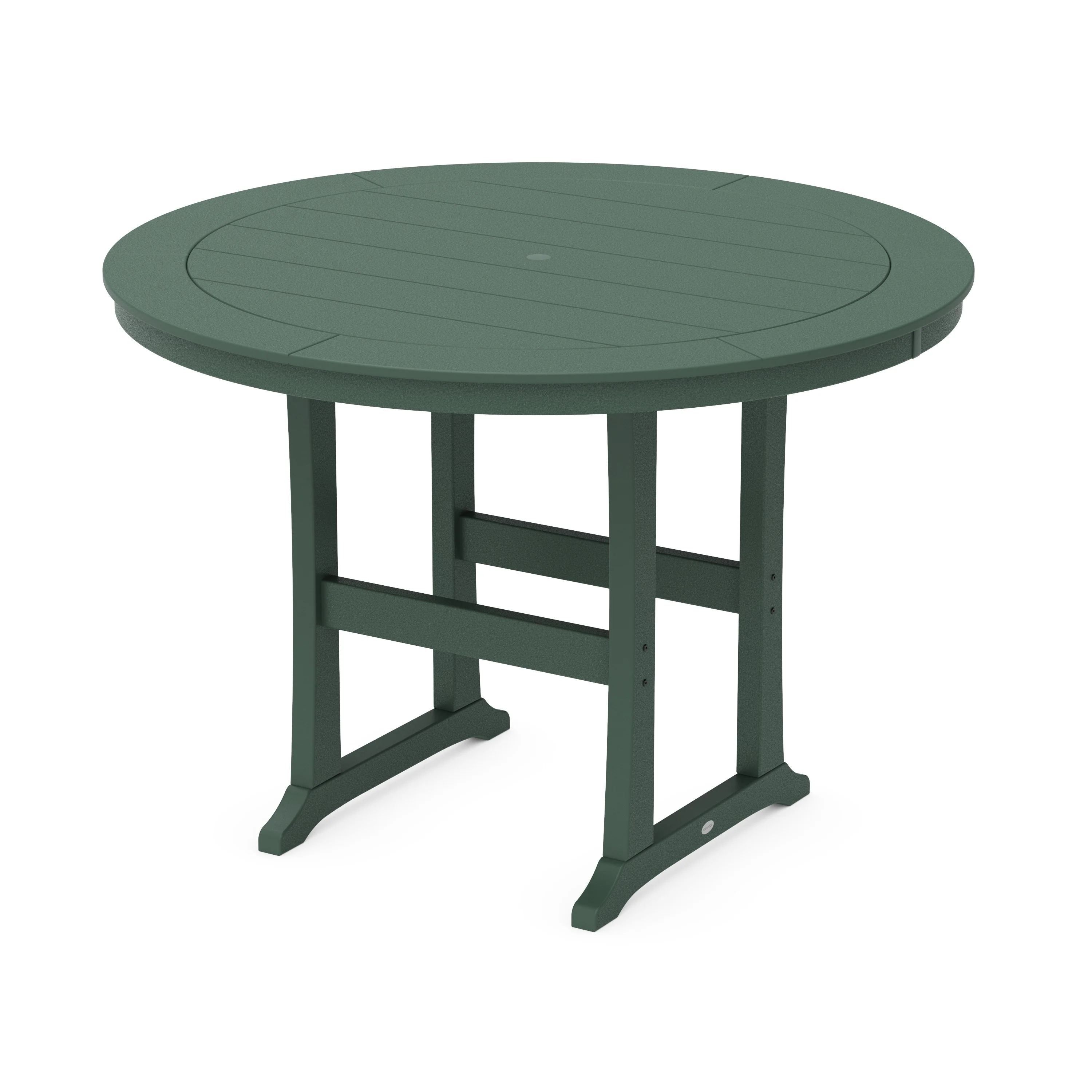 Nautical Trestle 60" Round Bar Table - Image 10