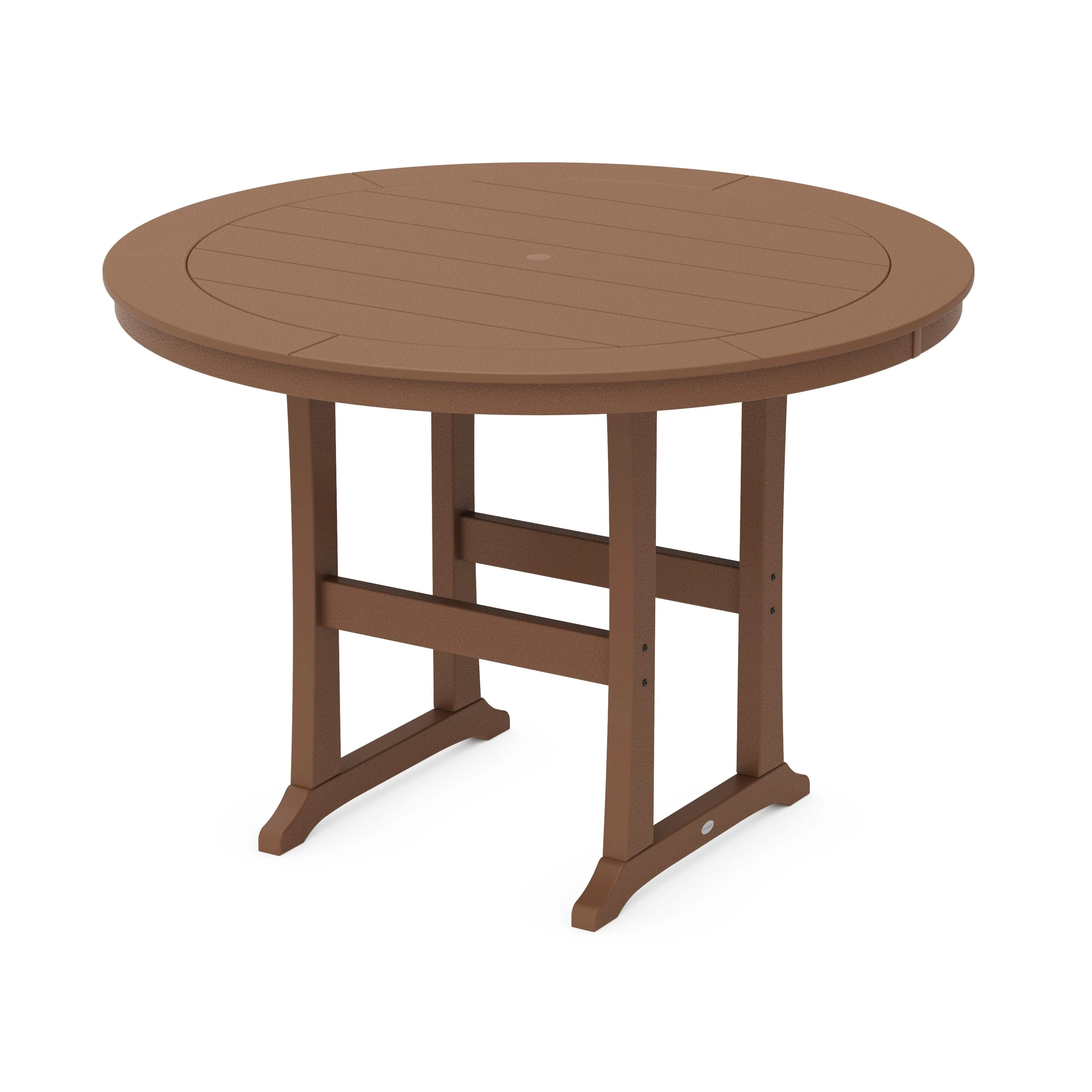 Nautical Trestle 60" Round Bar Table - Image 8
