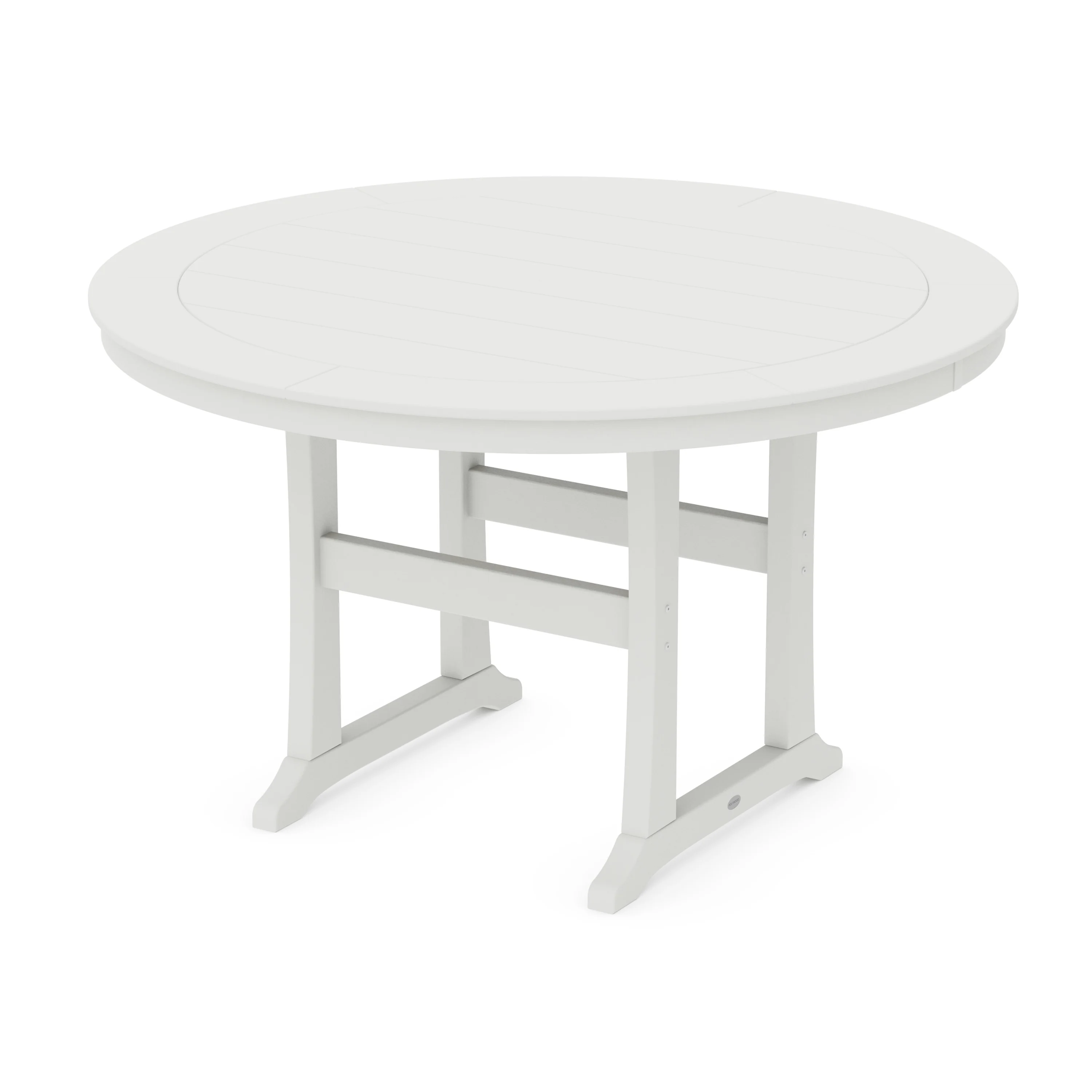 Nautical Trestle 60" Round Counter Table - Image 10