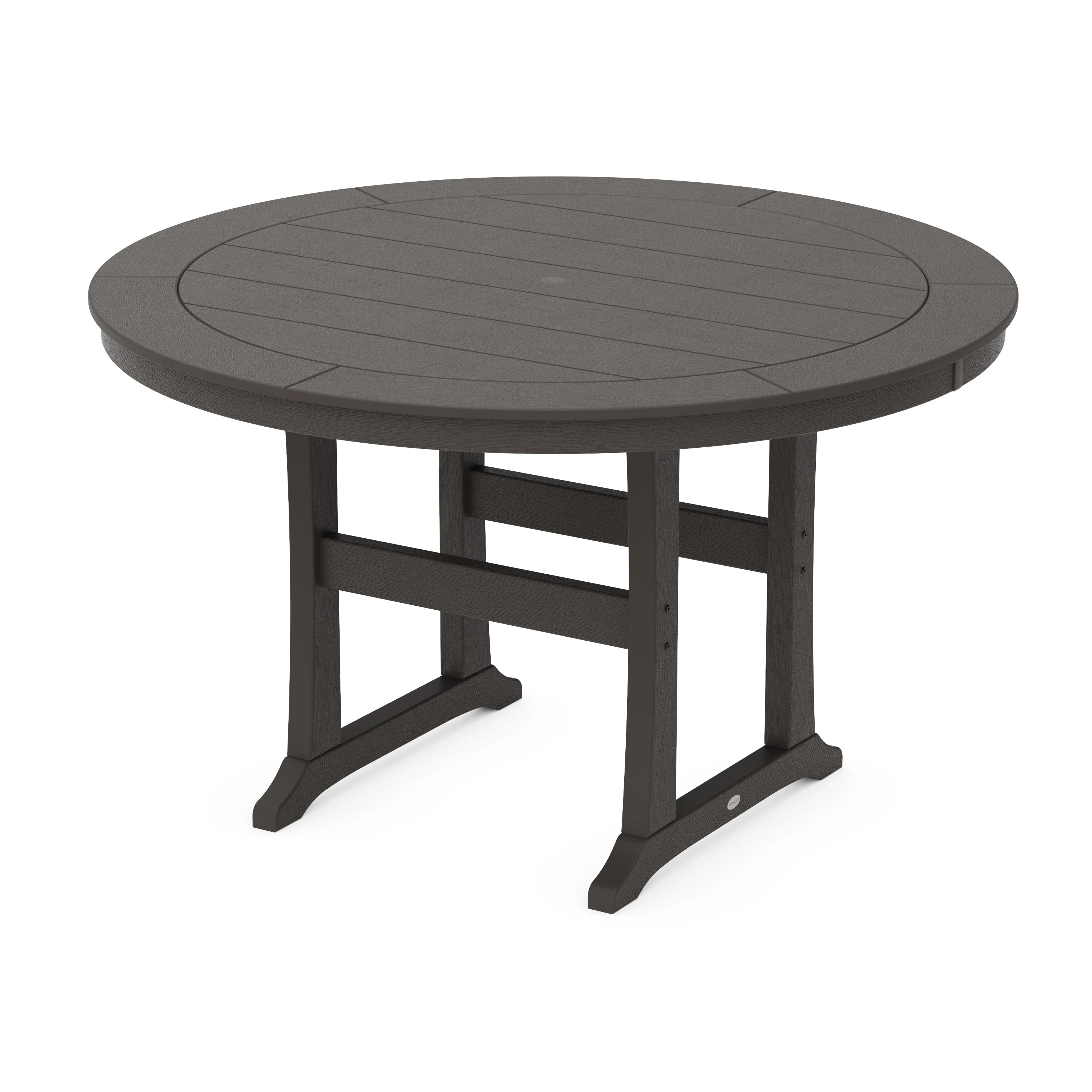 Nautical Trestle 60" Round Counter Table - Image 11