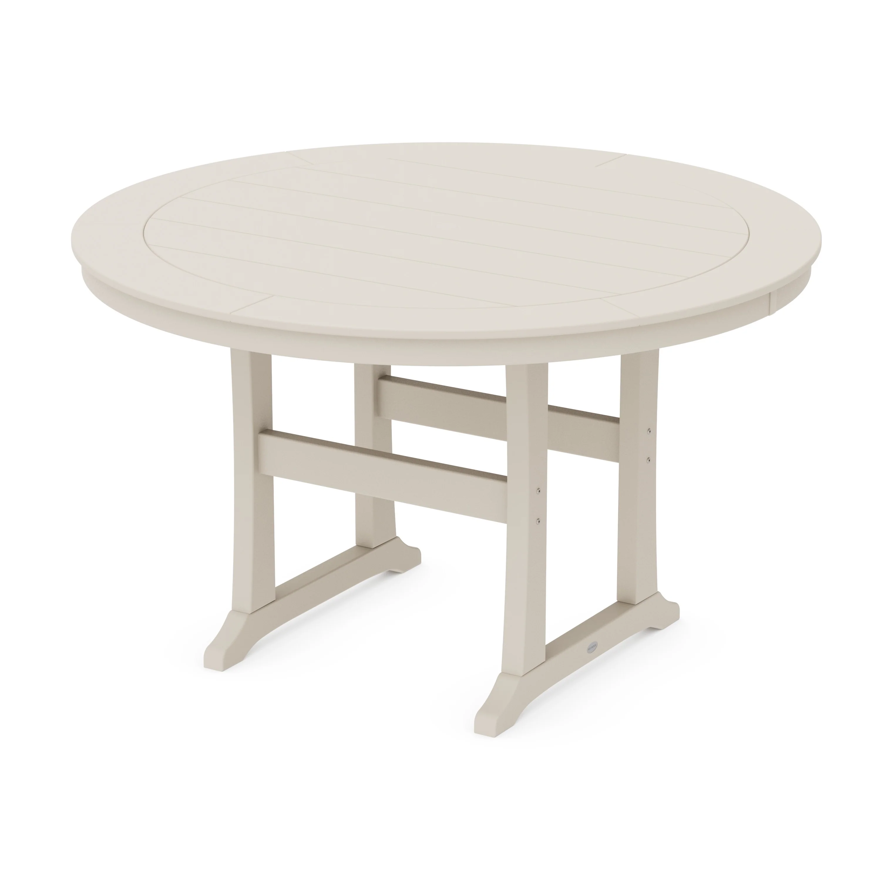 Nautical Trestle 60" Round Counter Table - Image 15