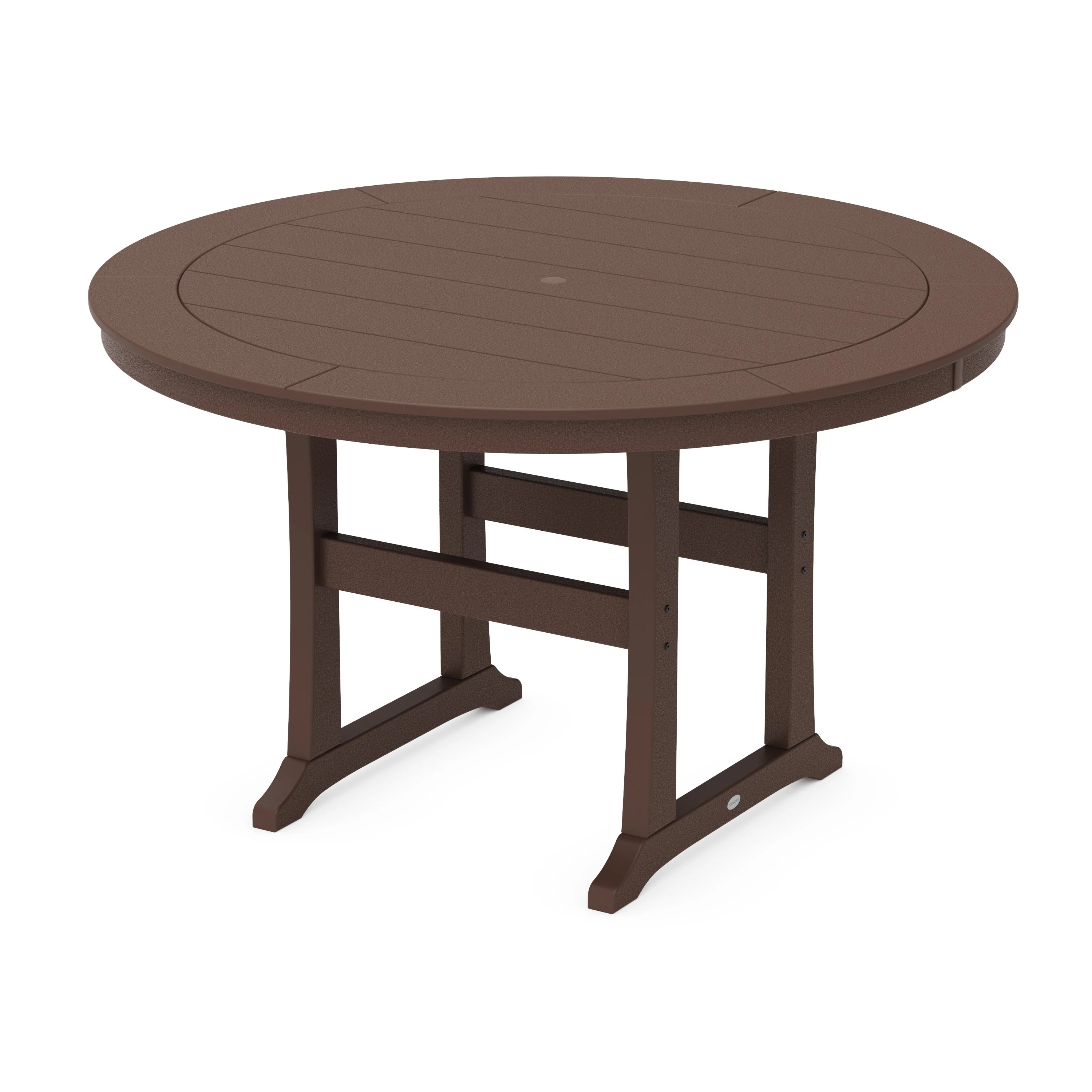 Nautical Trestle 60" Round Counter Table - Image 7