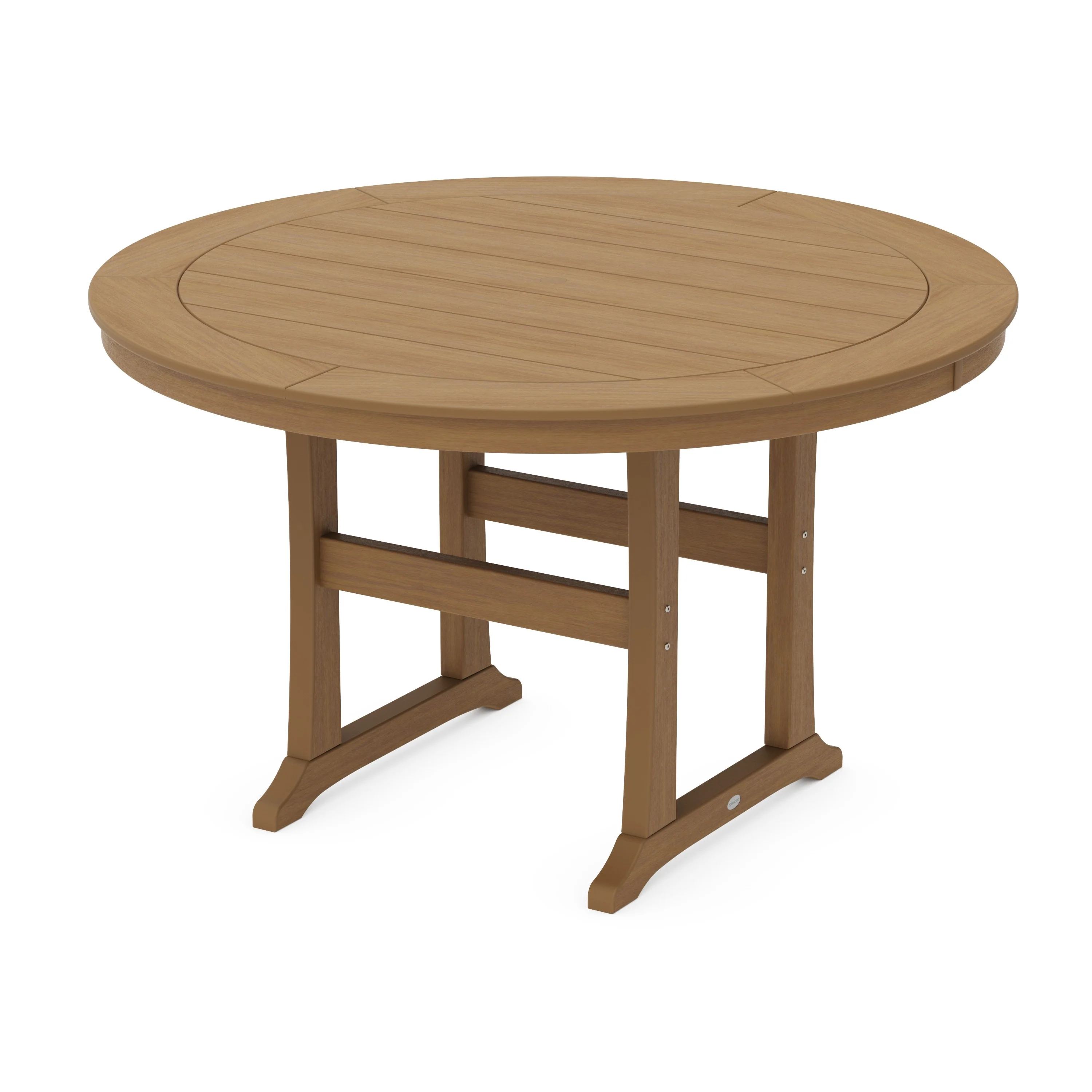 Nautical Trestle 60" Round Counter Table - Image 8