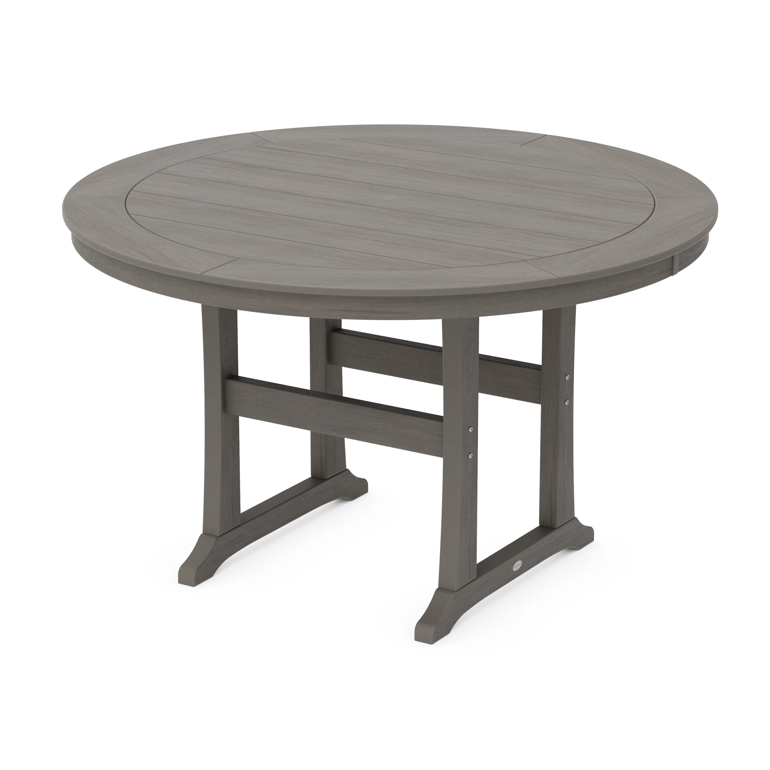 Nautical Trestle 60" Round Counter Table - Image 9