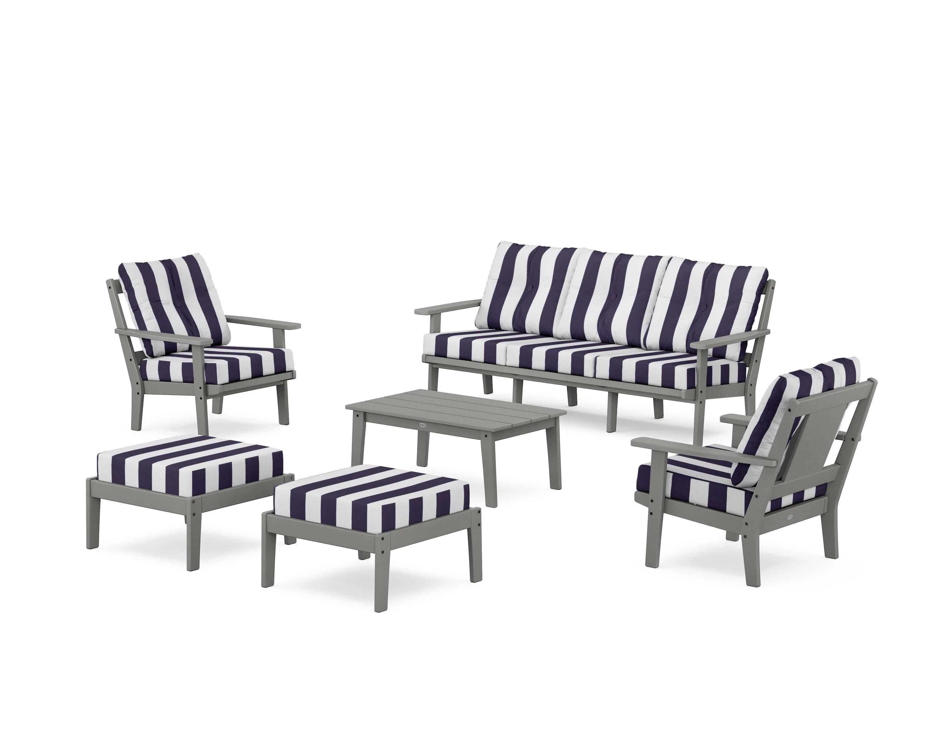 Prairie 6-Piece Lounge Sofa Set - Image 100