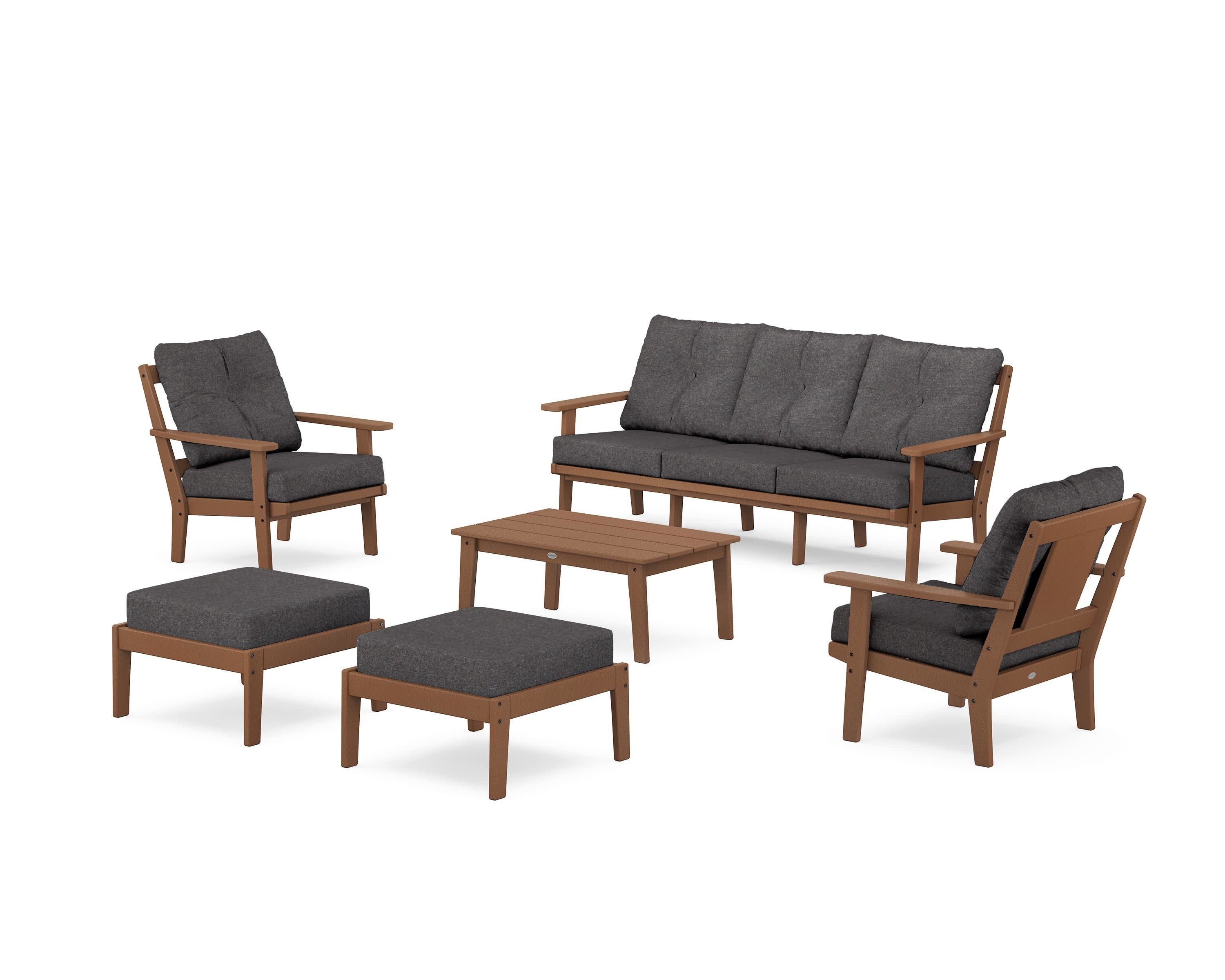 Prairie 6-Piece Lounge Sofa Set - Image 117