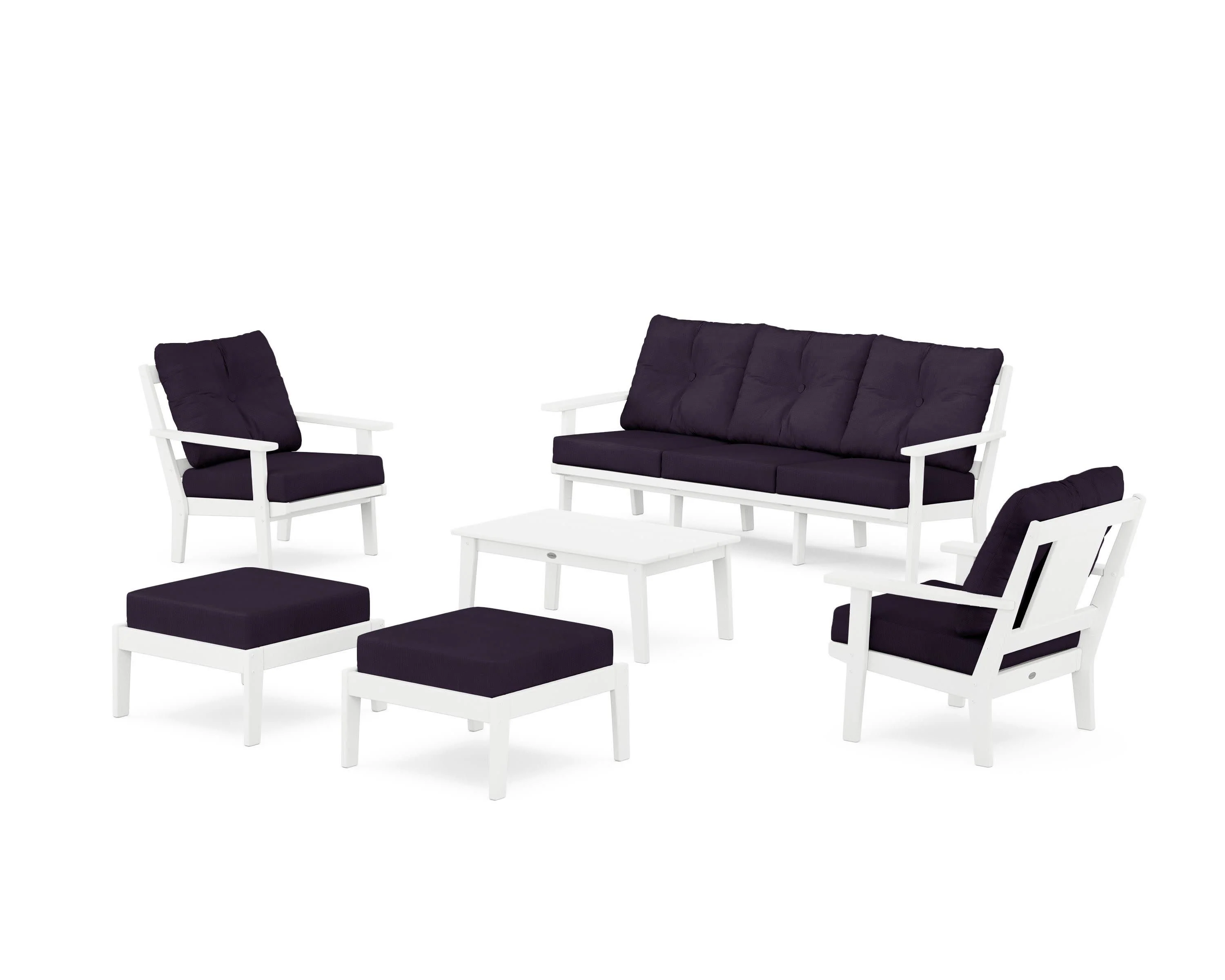 Prairie 6-Piece Lounge Sofa Set - Image 127