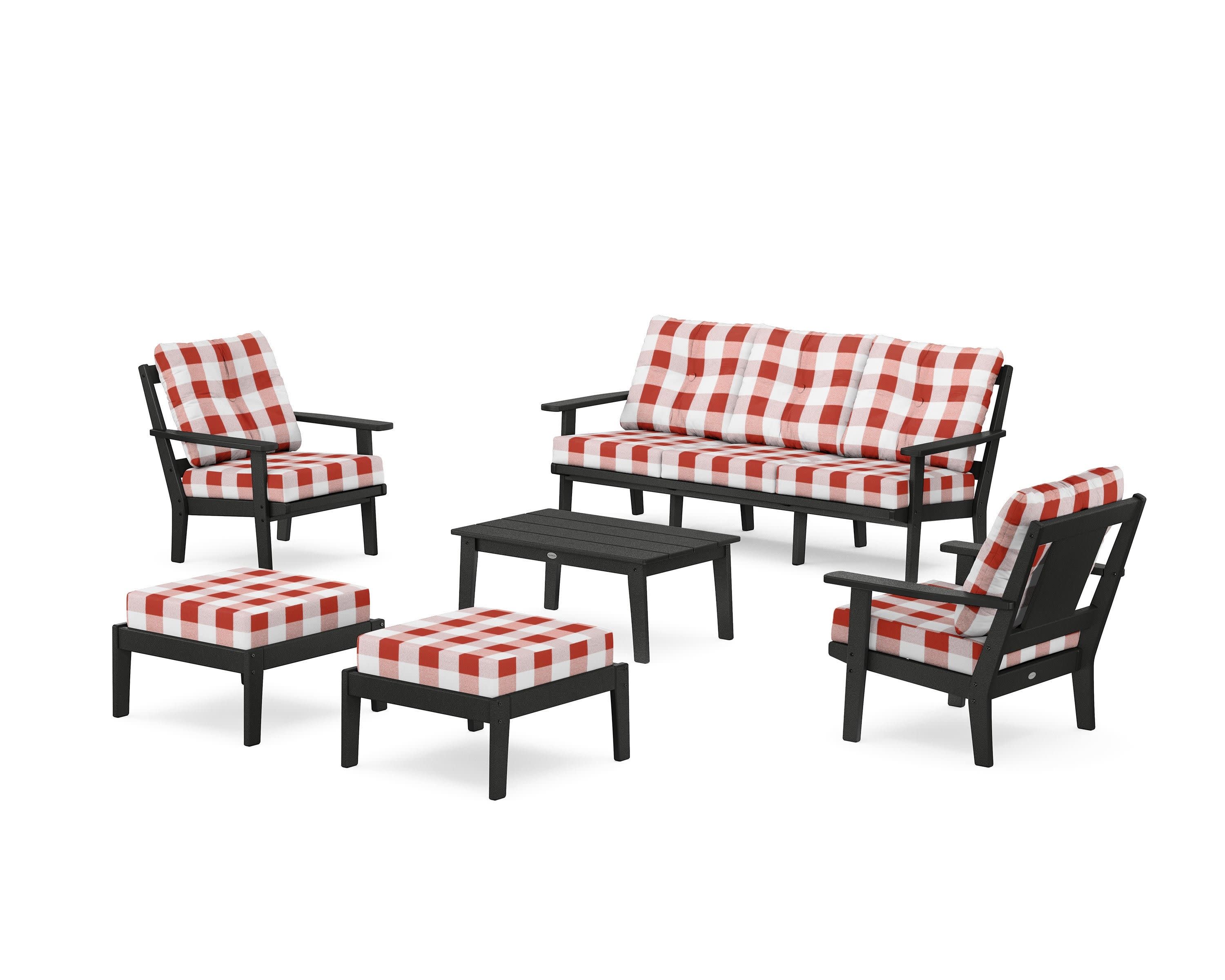Prairie 6-Piece Lounge Sofa Set - Image 135