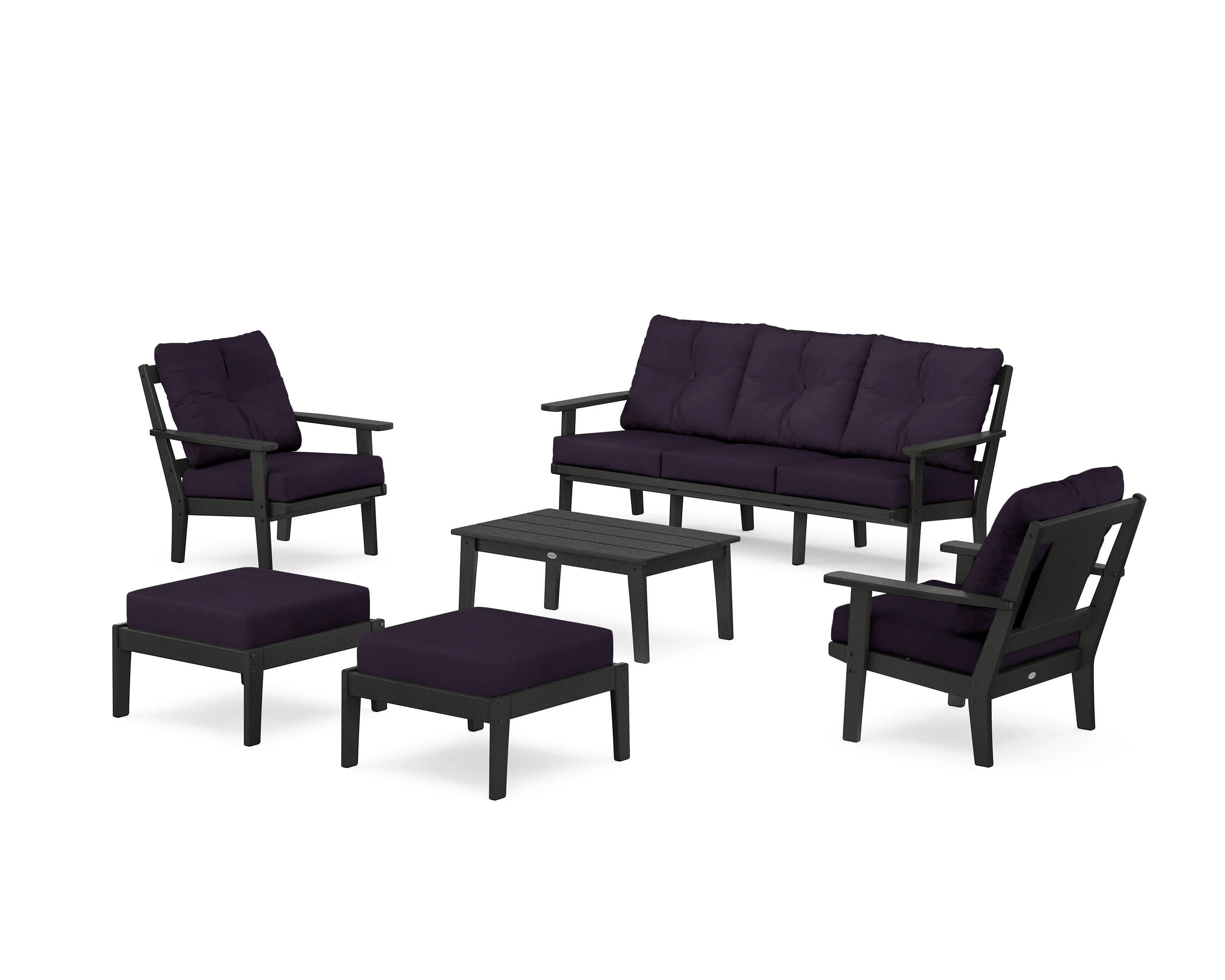 Prairie 6-Piece Lounge Sofa Set - Image 136