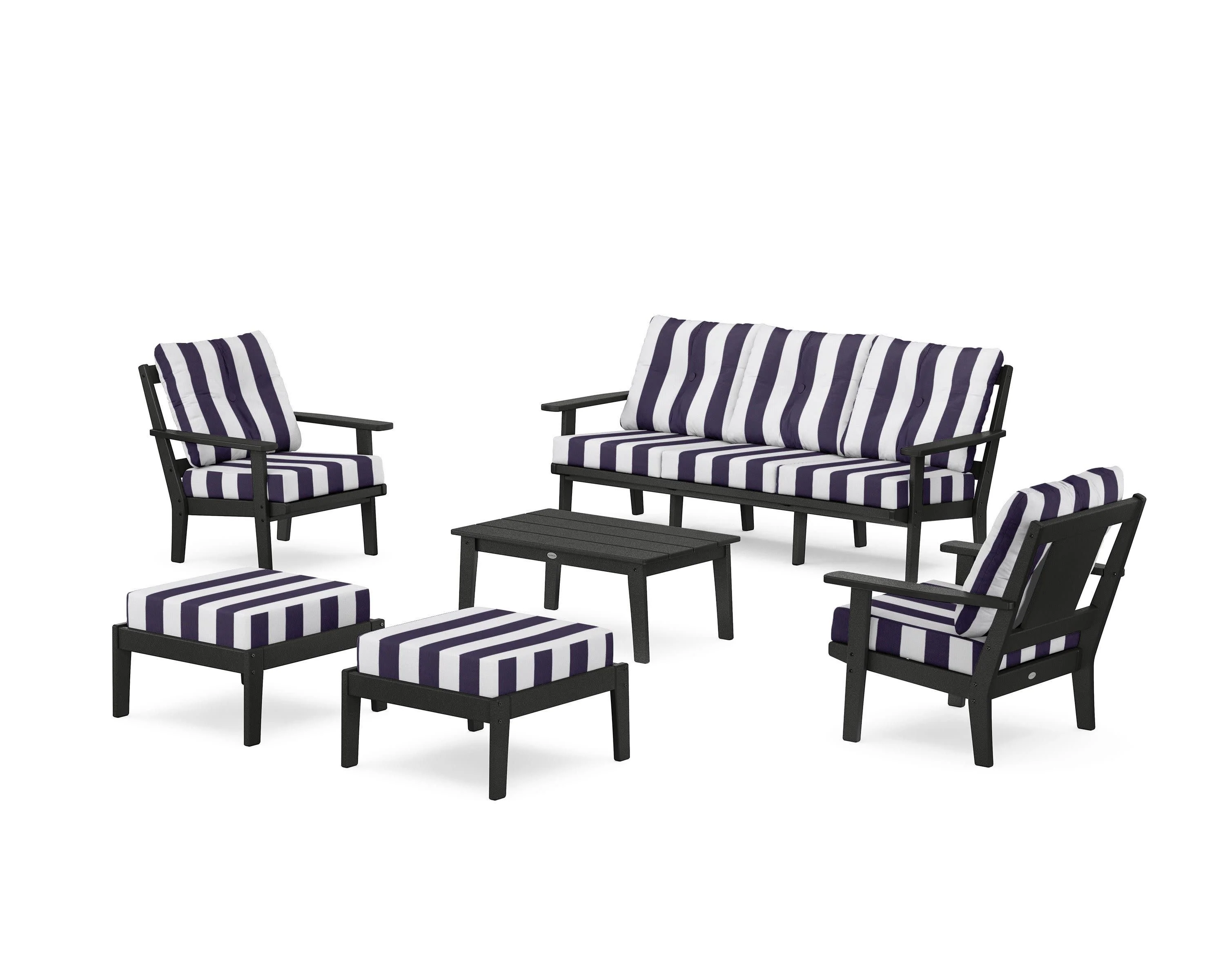Prairie 6-Piece Lounge Sofa Set - Image 159